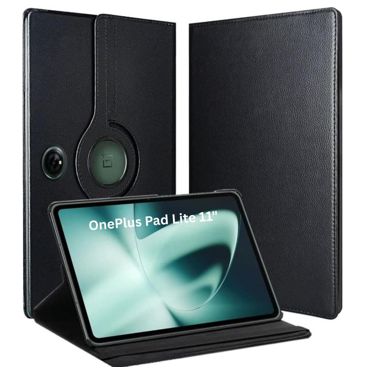 Printme Rotating Case for OnePlus Pad Lite 11 Inch Rotating Cover | 360 Degree Stand Folio Flip Case | PU Leather Smart Cover with Auto Wake Sleep for OnePlus Pad Lite Tablet