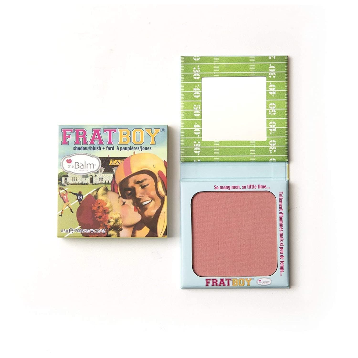 theBalm Frat Boy Shadow And Blush Natural rosy glow, Natural Rosy Glow, 8.5g