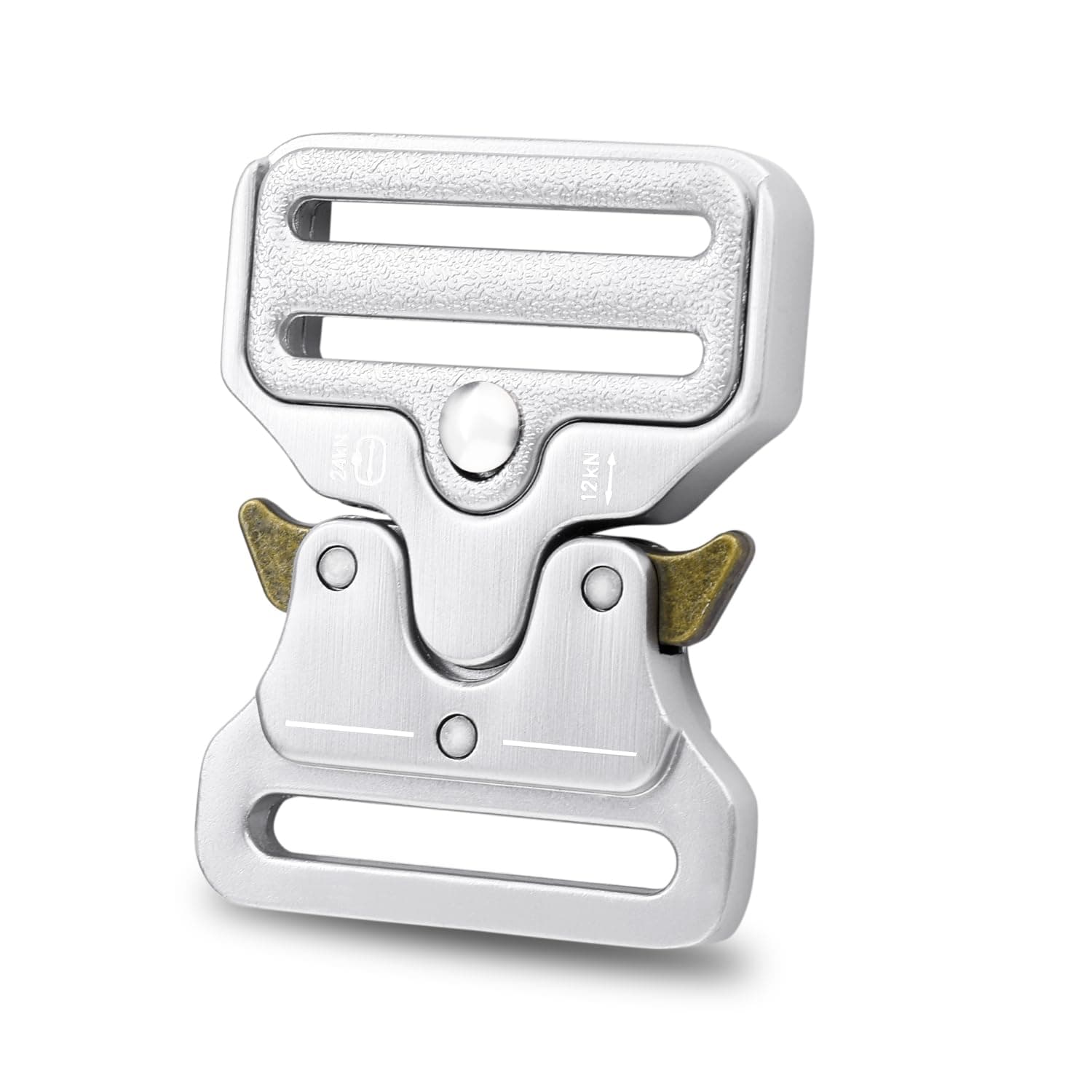 Tactical Duty Belt Buckle Metal Buckle Clip for Dog Collar, Dog Harness Luggage Trave Strap Hunting Bag Replacement