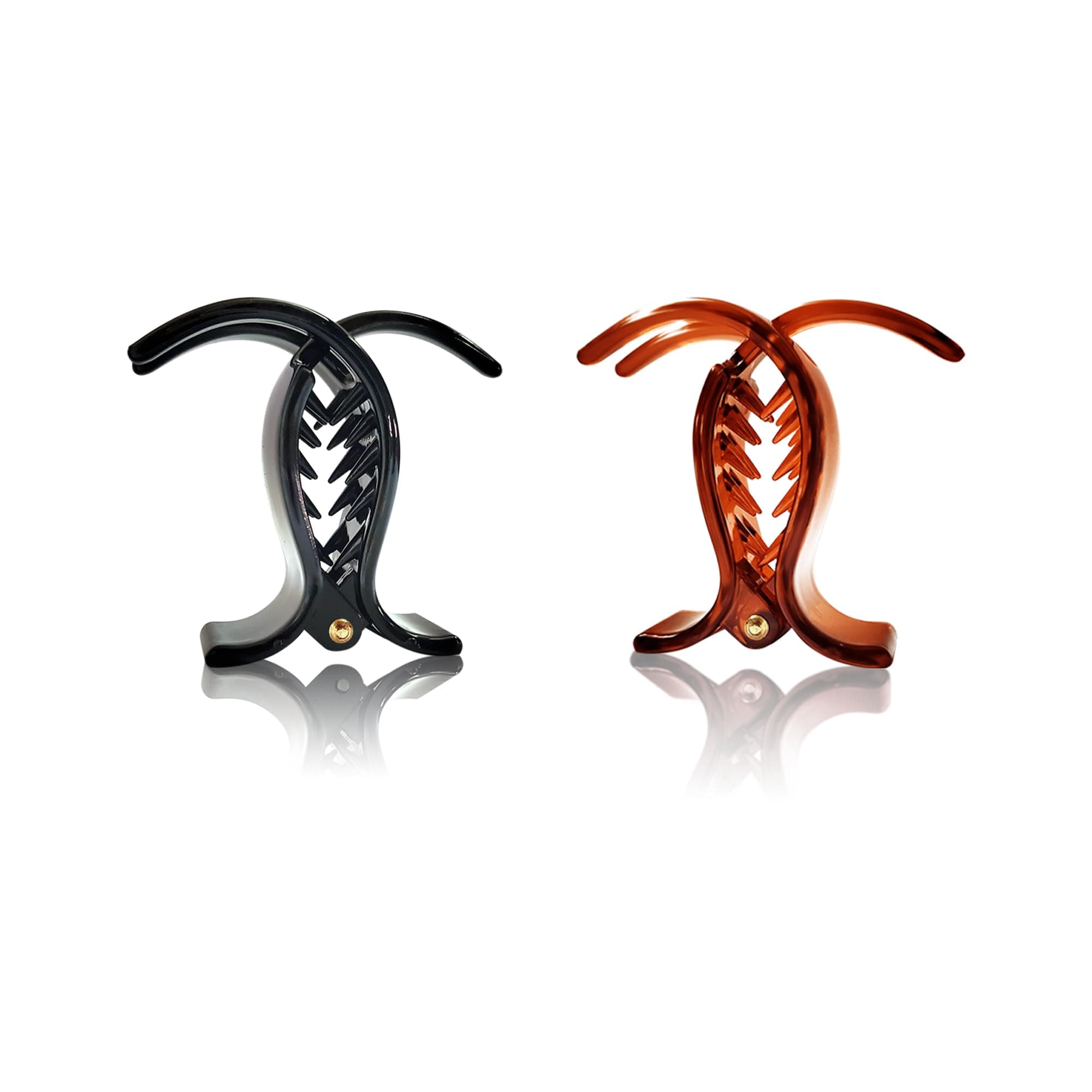 Sanas Hair Clips For Women 2PCS Hair Accessories For Woman Hair Clutches For Women Claw Clips For Ladies Korean Hair Clips Butterfly Clip Hair Clutch Girls Hair Accessory multicolour