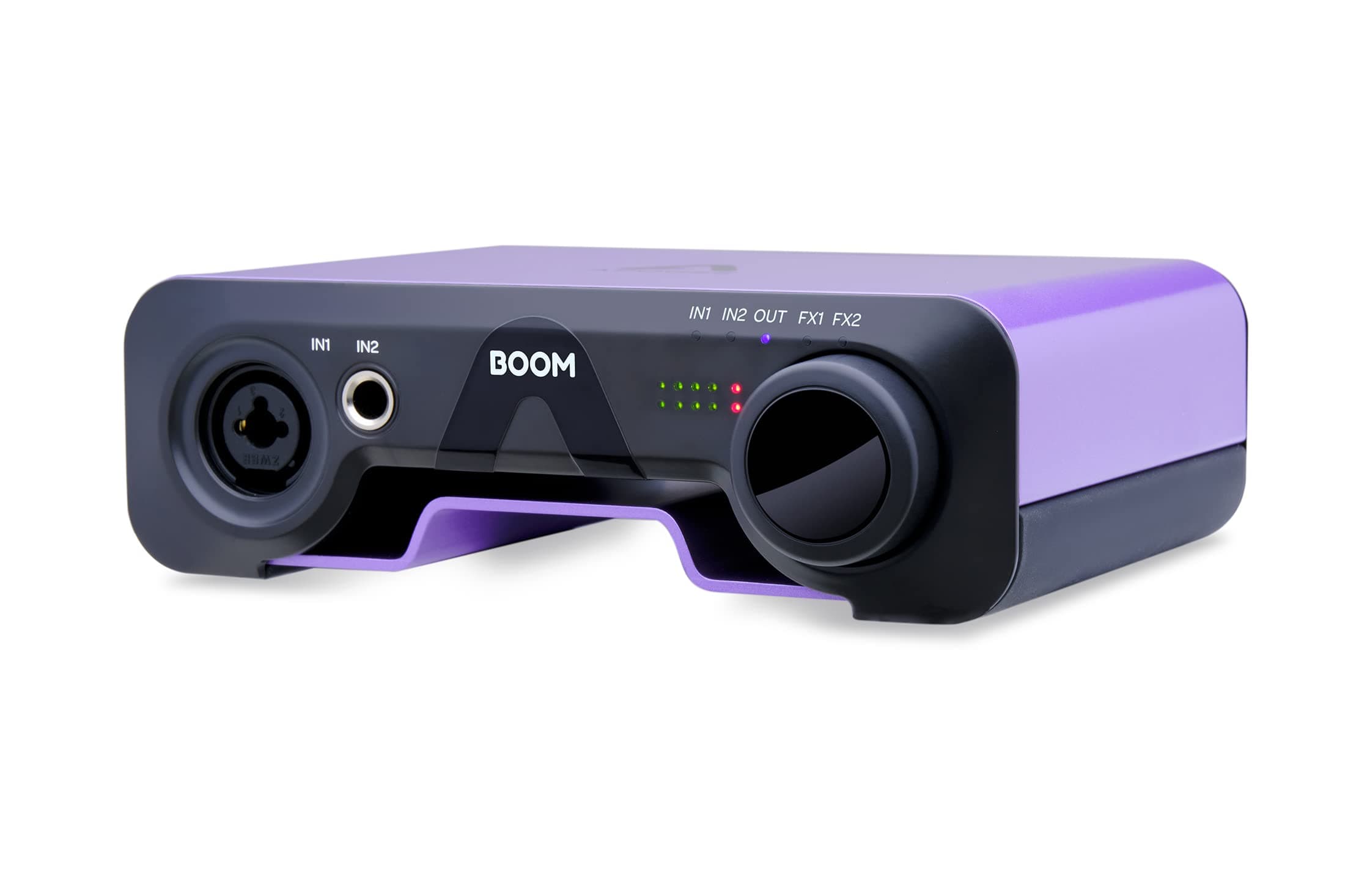 Apogee USB Audio Interface, 2 in 3 Out (Headphones, 0 Ohm Output), Mac & Windows Compatible, 24bit/192 kHz, Hardware DSP, Supports USB Type-C, Perfect for Dynamic Microphone, BOOM