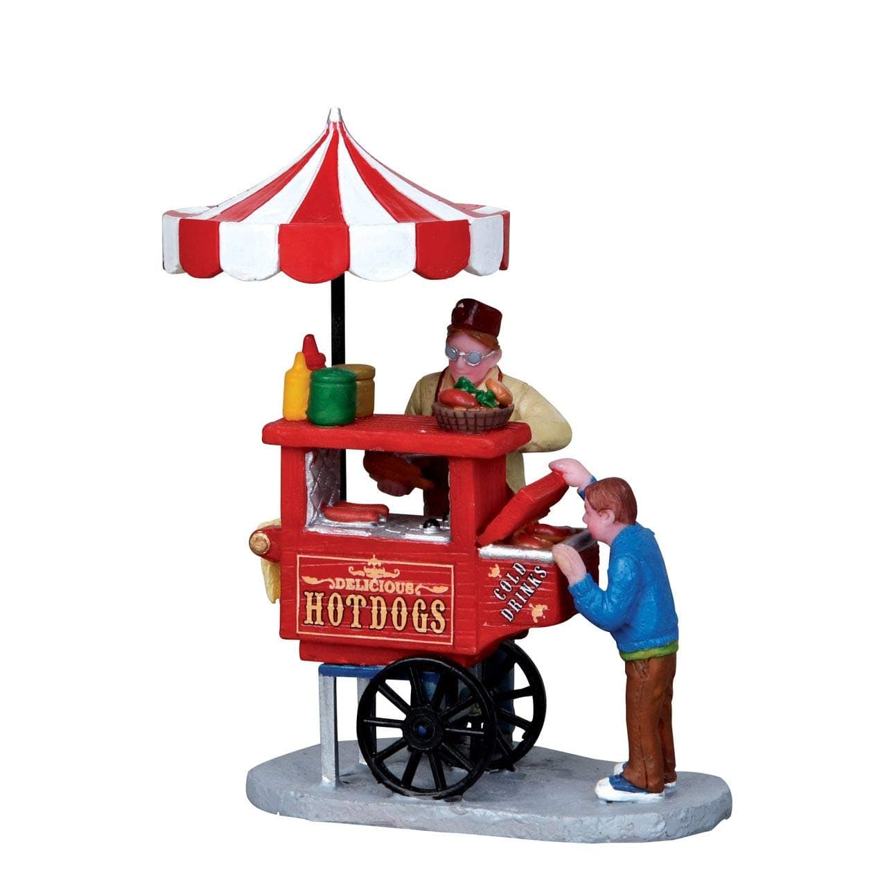 2011 Hot Dog Stand Christmas Village Figurine by Lemax