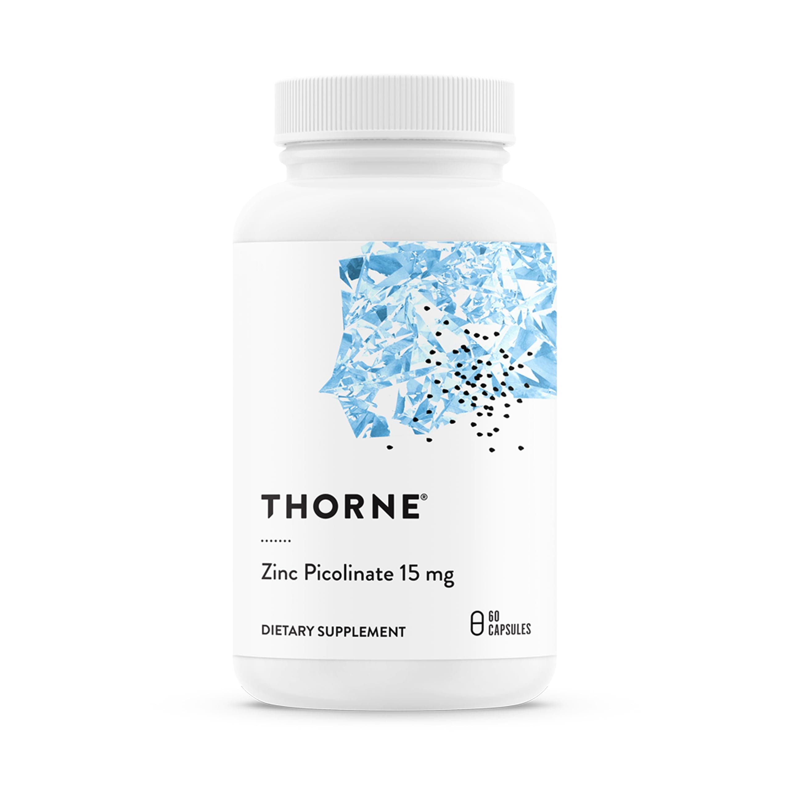 Thorne Research Zinc Picolinate (15mg), 60 Vegetarian Capsules