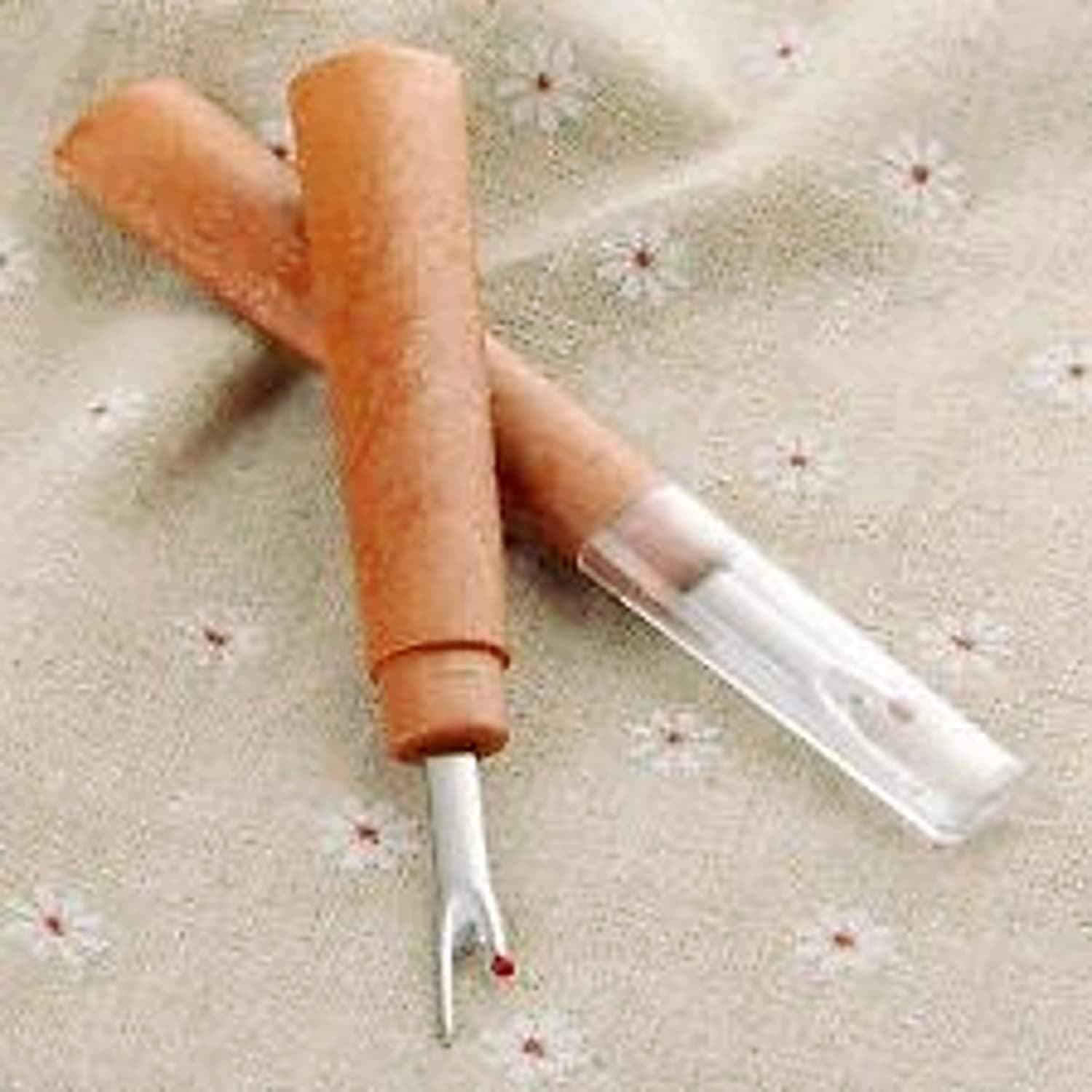 JASOL 2 Big Seam Ripper Ultra sharper Blade Pack of 2 (Brown)