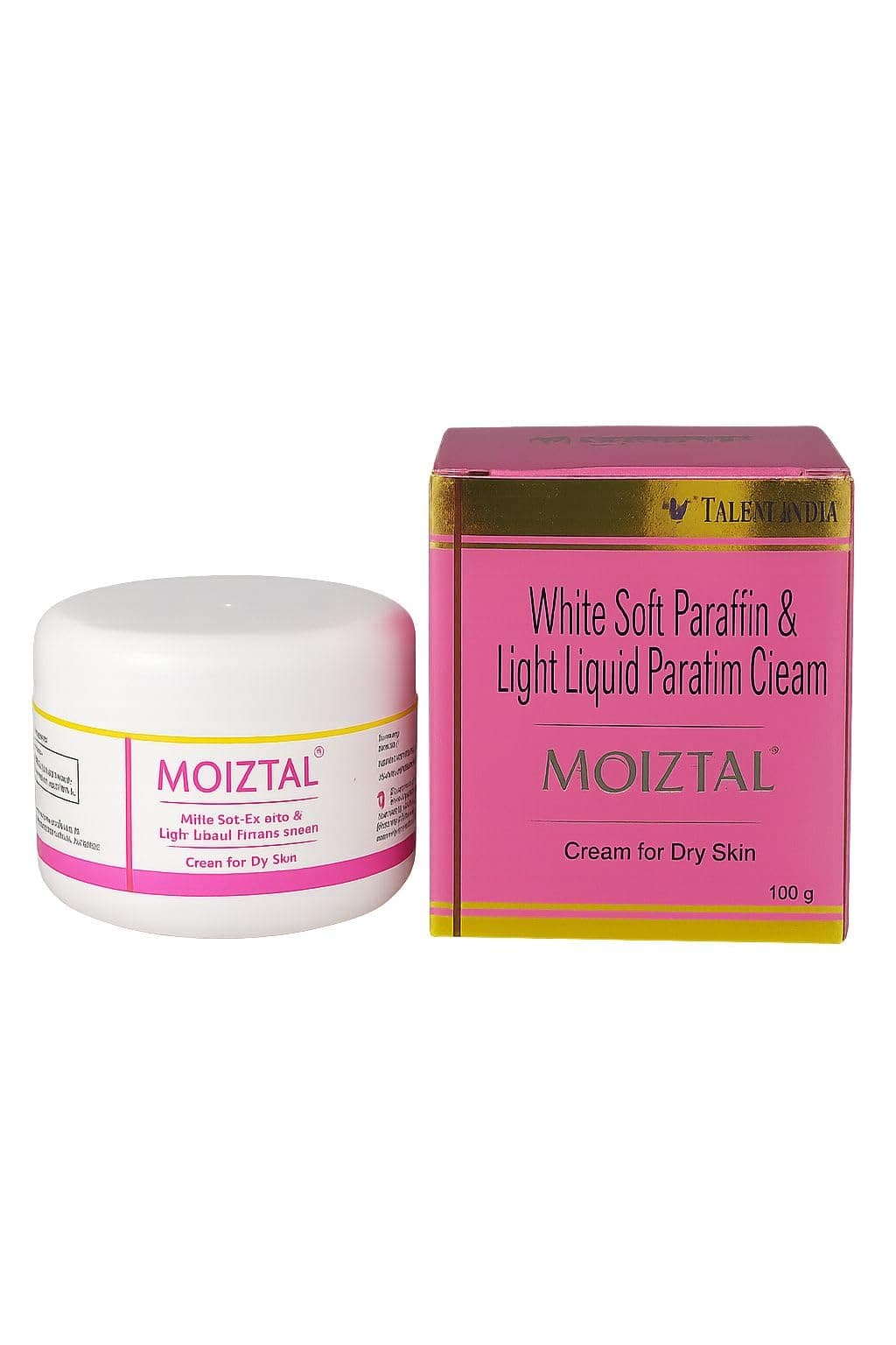 Moiztal Cream for Dry Skin 100g | Daily Hydration & Softening for Face & Body | Deep Moisturizing | Non-Greasy Formula | Dermatologically Tested