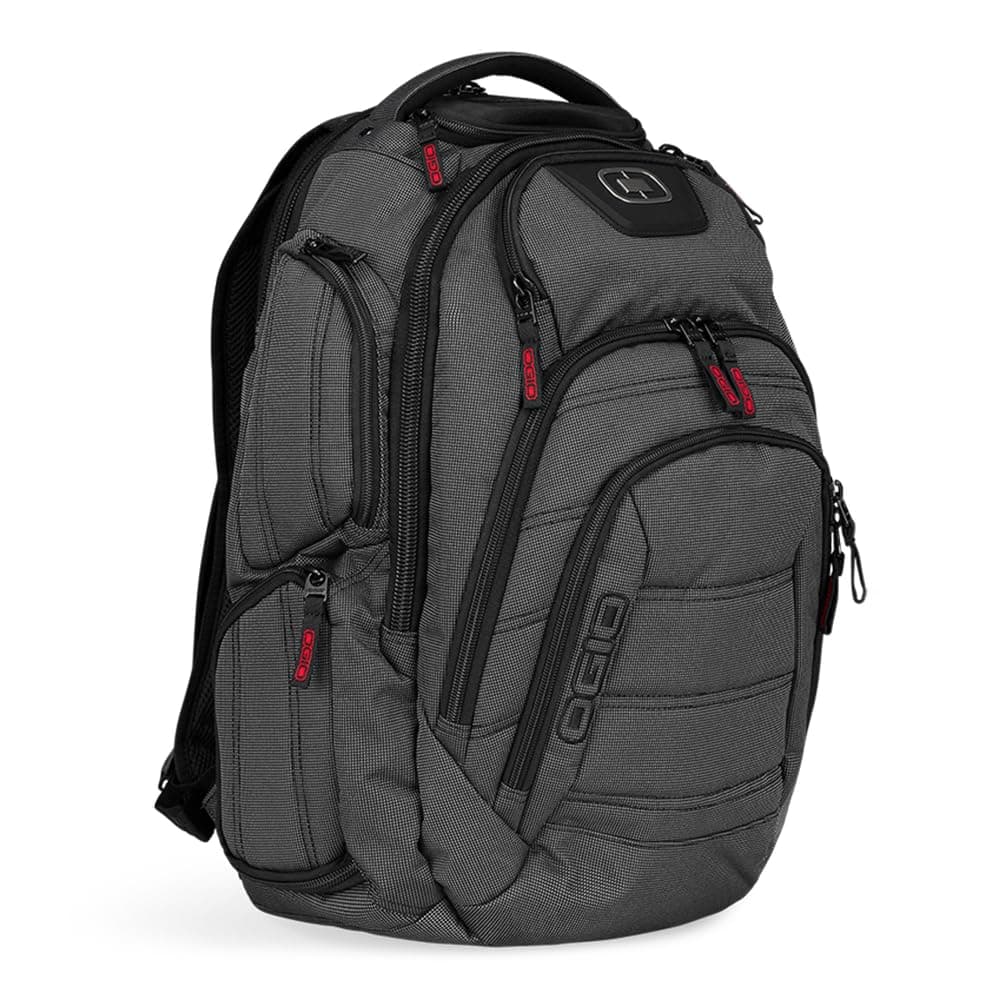 OGIO Renegade RSS - Impact Resistant, Premium Business Travel Laptop (Up to 17") Unisex, 30L with Crush Proof Pocket, Multi Compartment, Water Resistant Backpack