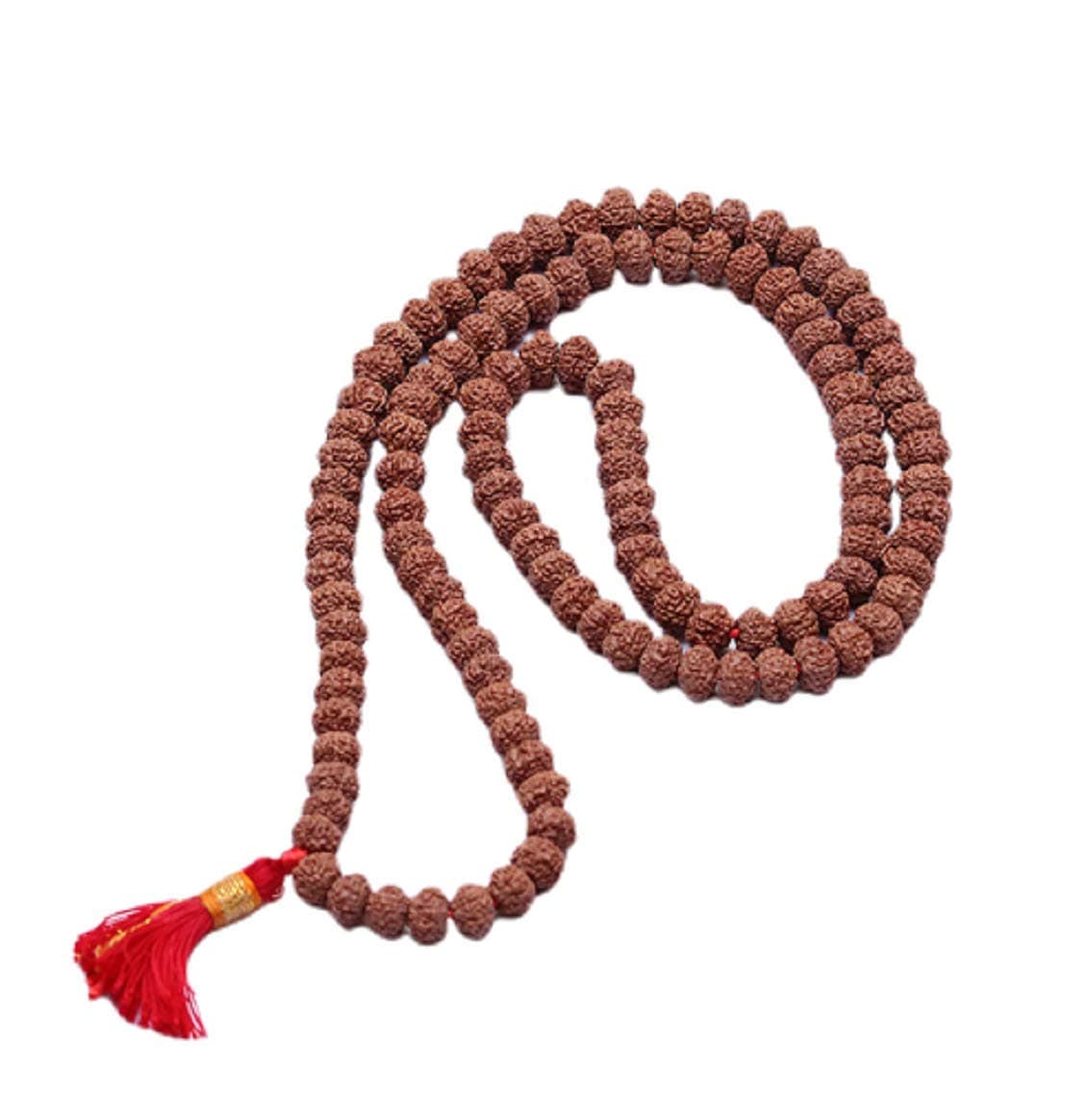 numeroastro 9 Mukhi | Nine Faced Rudraksha Mala (Indonesian Java Beads) with Lab Certificate (1 Pc)