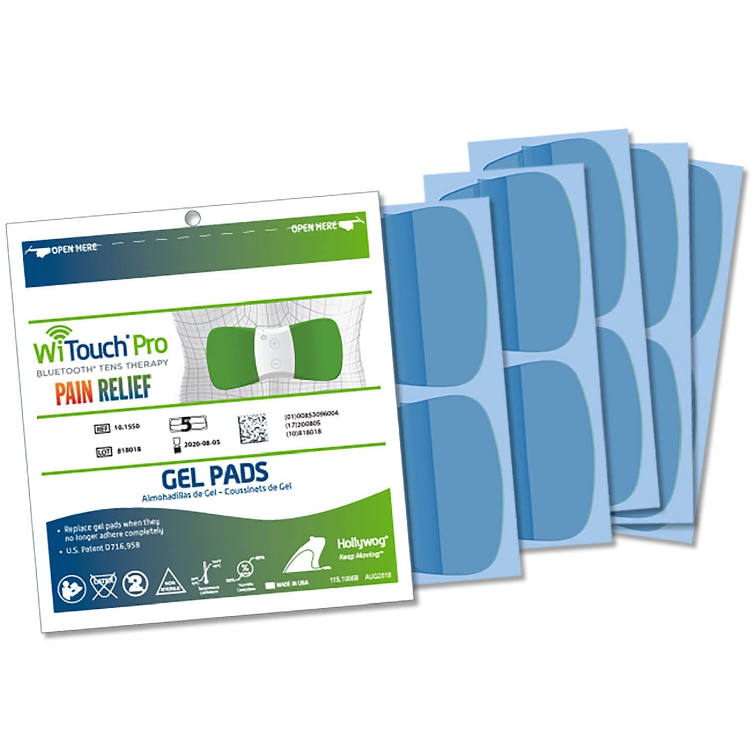 Replaceable Gel pads for WiTouch qty 10