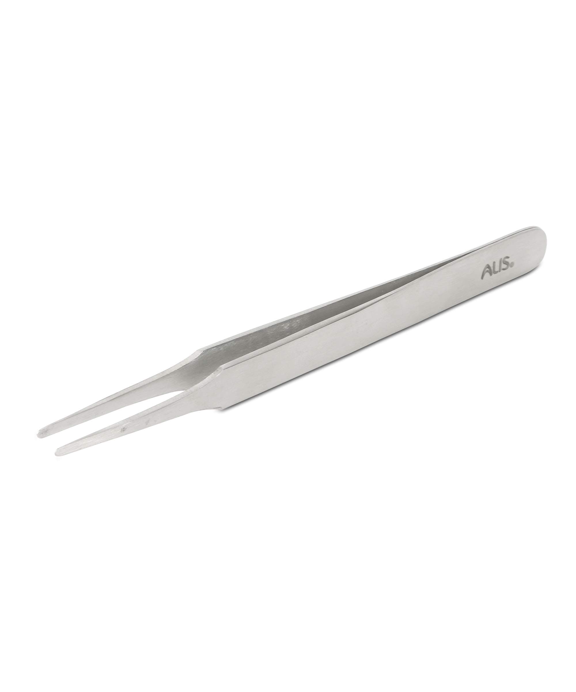 Alis Stainless Steel Blackhead Removal | Facial Hairs, Eyelash Tweezers | Premium Steel Tip with Surgical grade material