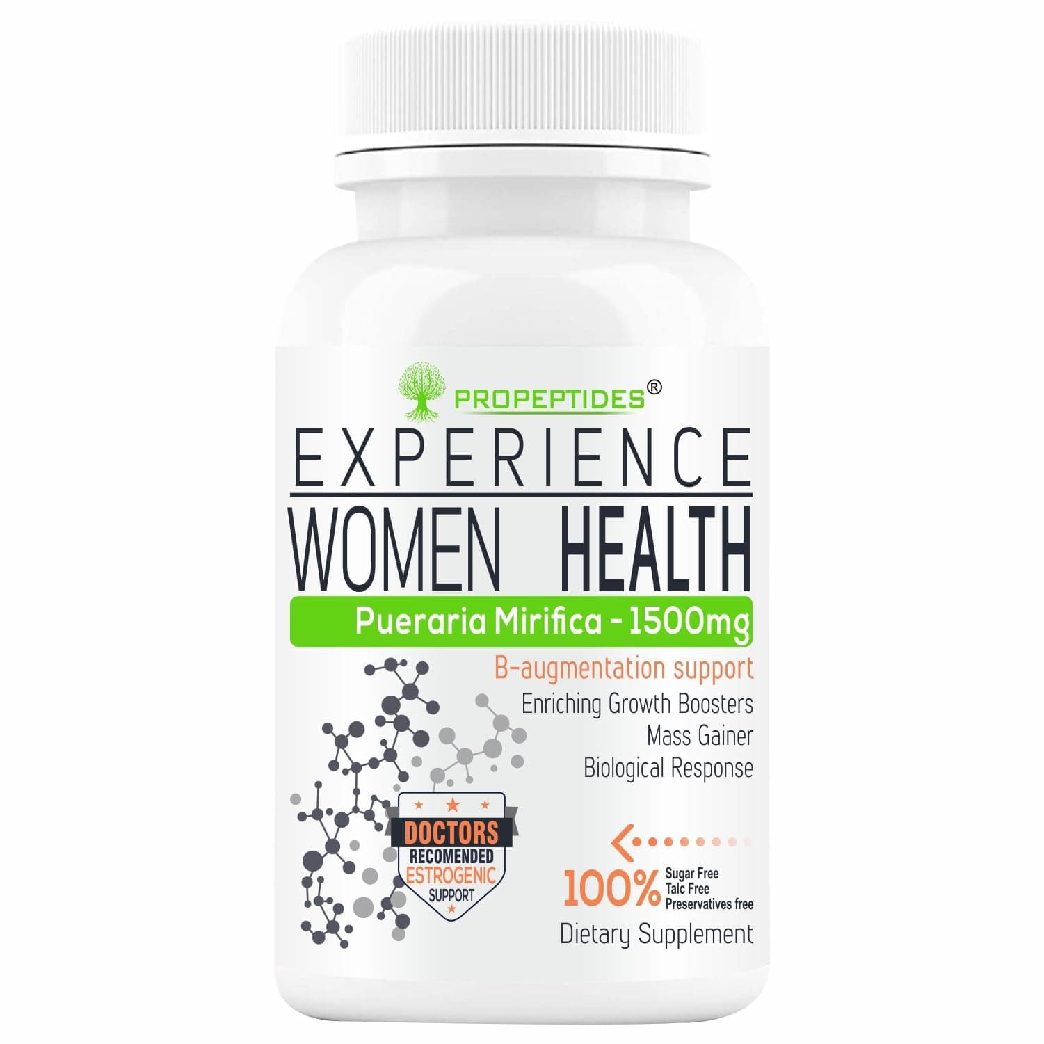 Propeptides Shatavari Tablets for Women with Fenugreek & Pueraria Mirifica — Women's Wellness Supplement for Hormonal Balance, Lactation & Postpartum Support, 60 Tablets