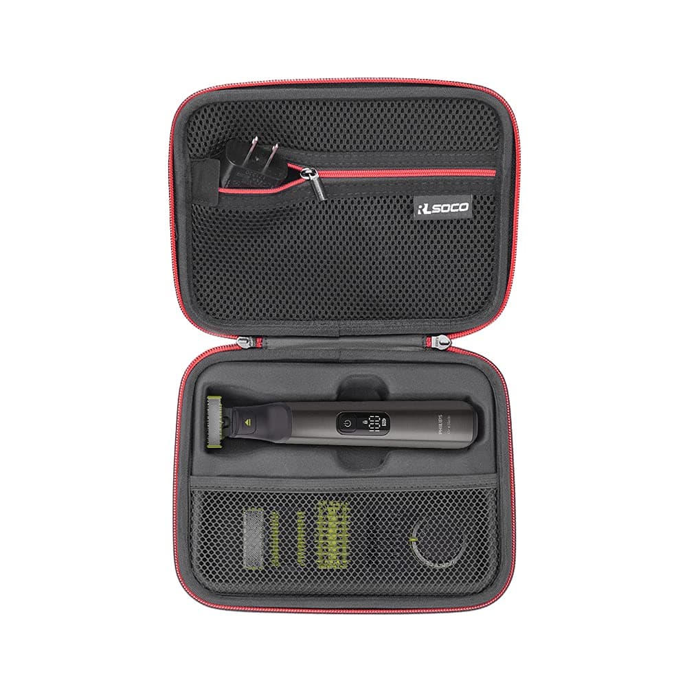 RLSOCO Hard Case for Philips Norelco Oneblade Pro QP6530/70 & QP6520/70 & QP6510/20 Hybrid Electric Trimmer