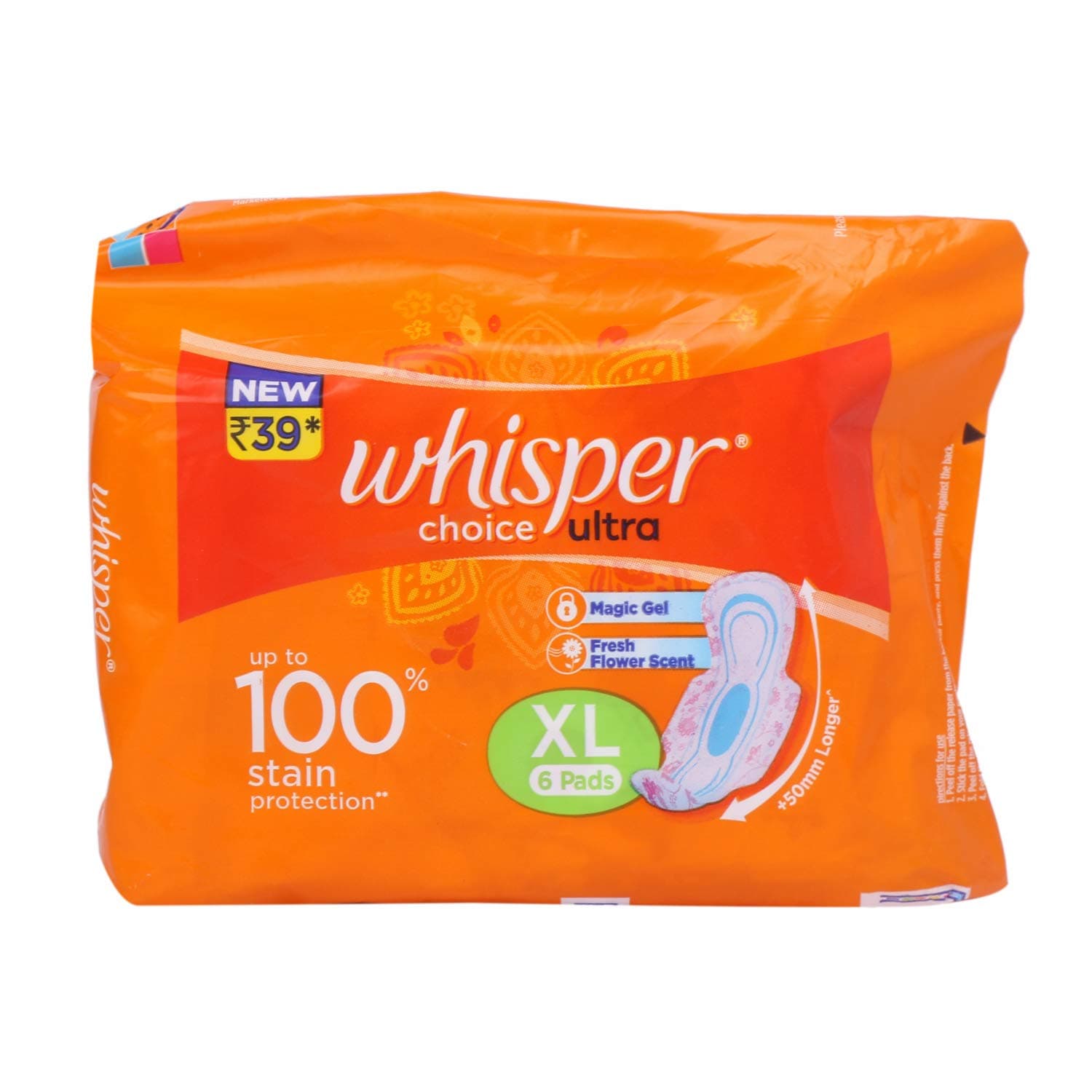 Whisper Ultra Choice Sanitary Pad (Pack of 9)