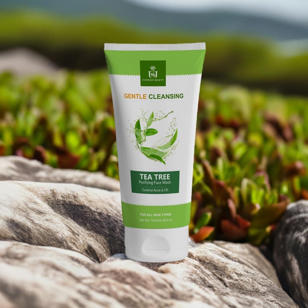 U16 Tea Tree Face Wash with Tea Tree Oil & Neem Extract For acne pimple & clear skin 100ml Pack of one