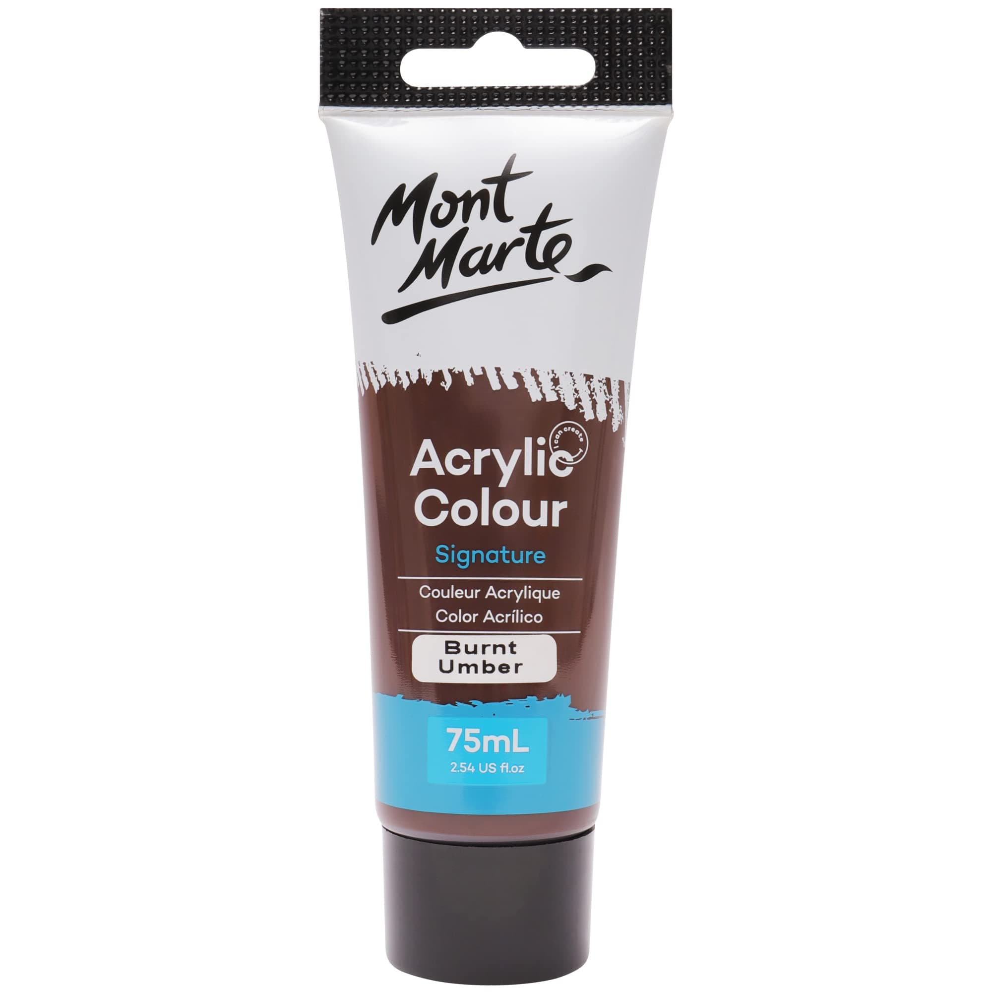 Acrylic Paint Studio 75ml - Burnt Umber Mont Marte