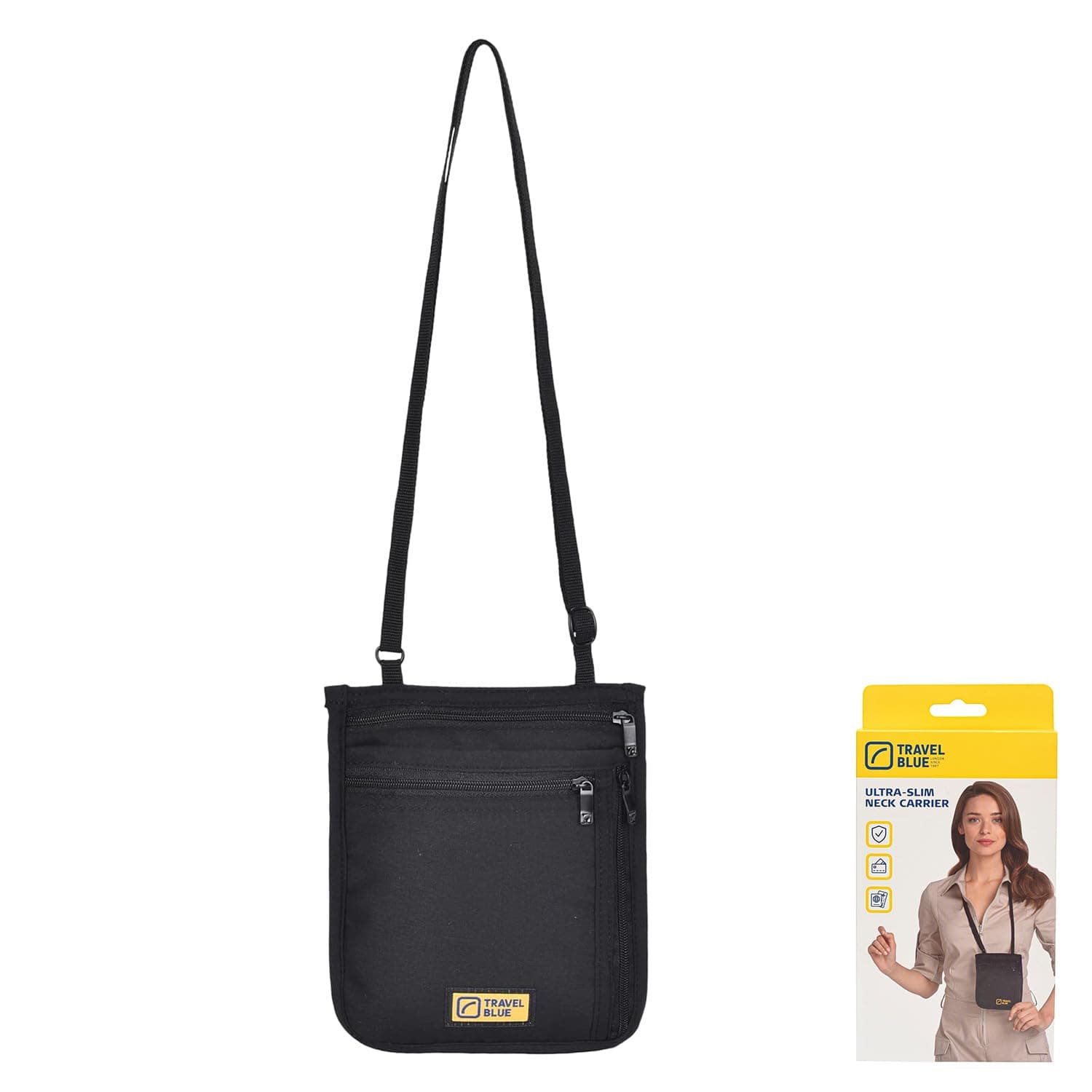 Travel Blue Ultra Slim Neck Carrier