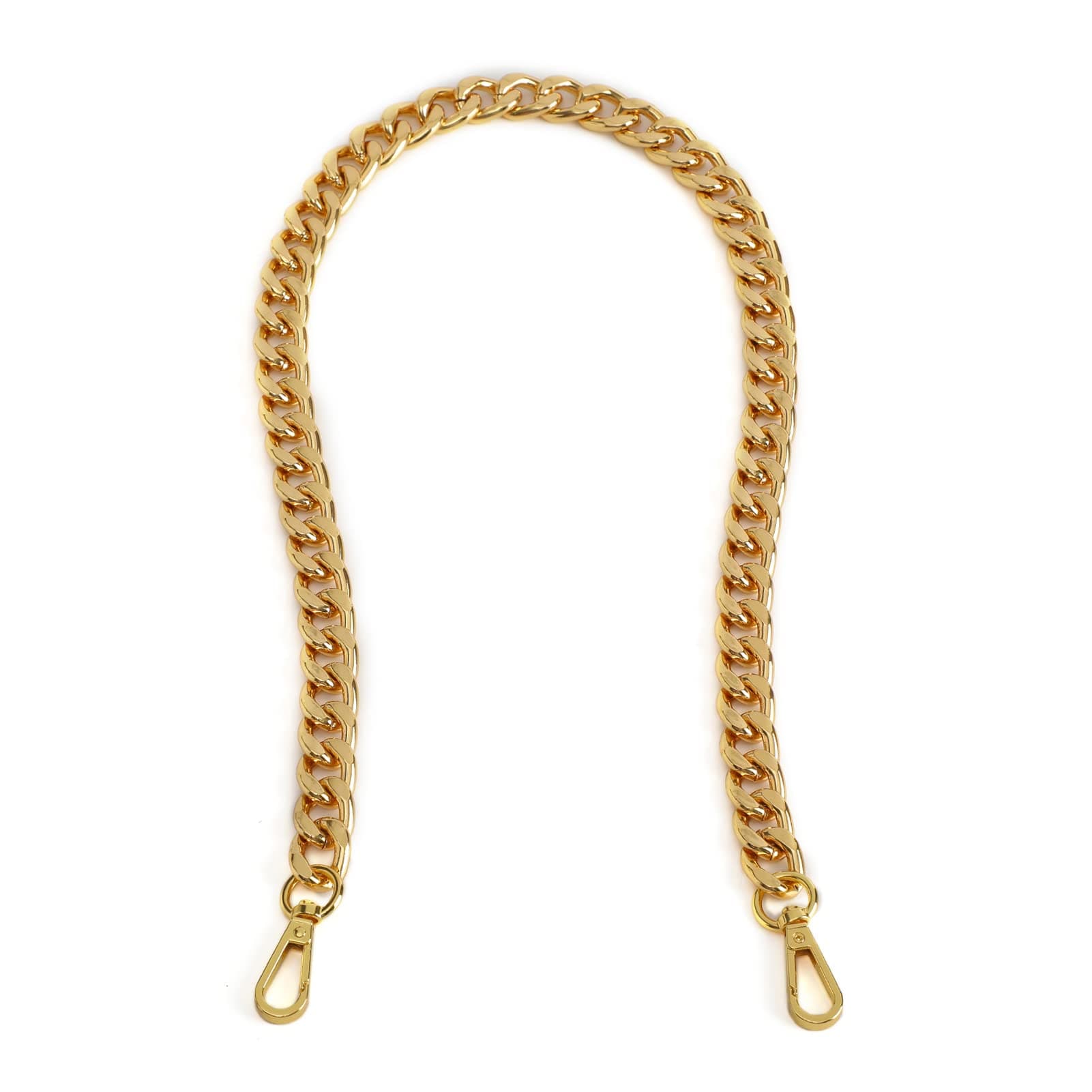 Xiazw Medium Size Fabulous Metal Shoulder Crossbody Purse Strap Replacement Bag Chain Accessories (Yellow Gold,26'')