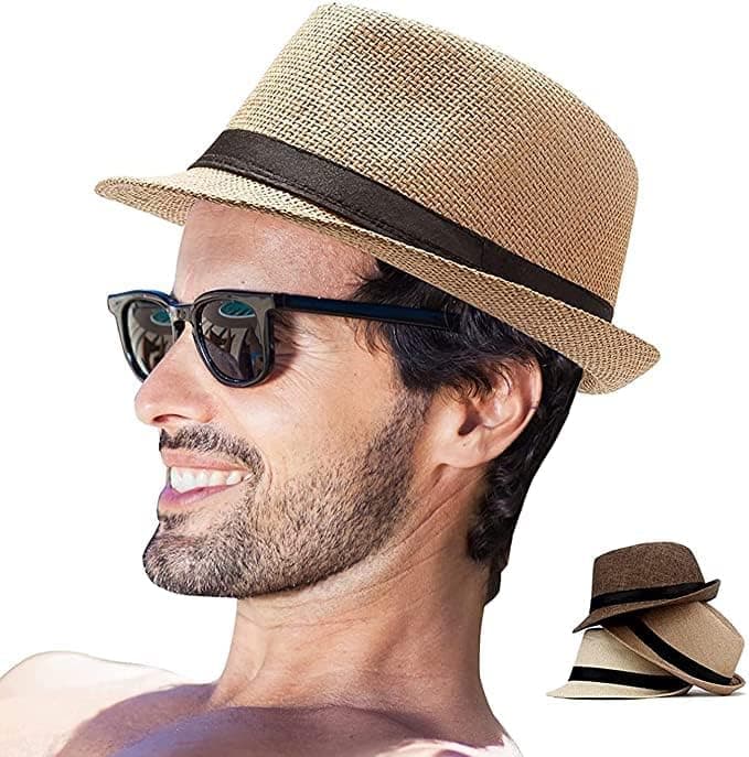 CLOTHERA Fashion Fedora Hat for Mens