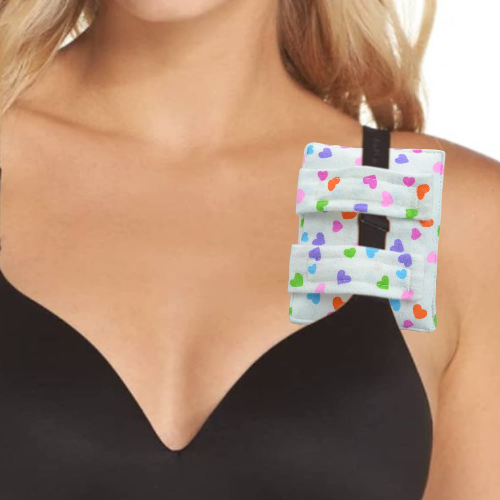 Pacemaker Pillow Post Surgery Bra Strap Pad Protector for Chest Port Pacemaker Heart Surgery Recovery Support Cushion