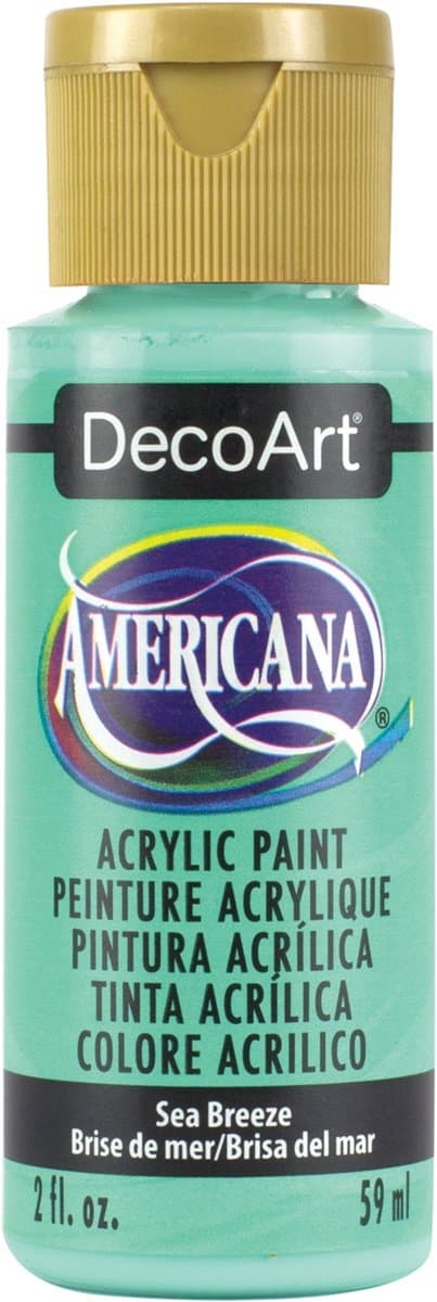 DecoArt Americana Acrylic Paint, 2-Ounce, Sea Breeze