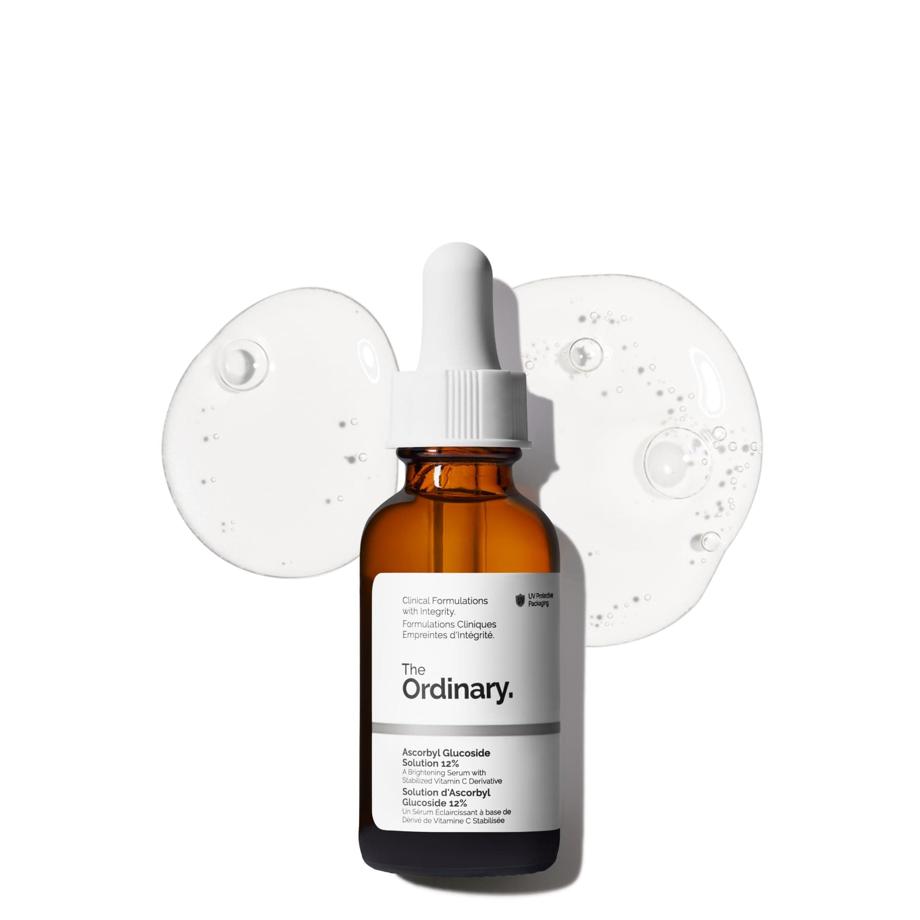 The Ordinary Ascorbyl Glucoside Solution 12%, Brightening Vitamin C Serum for Even Skin Tone and Antioxidant Protection 30ml