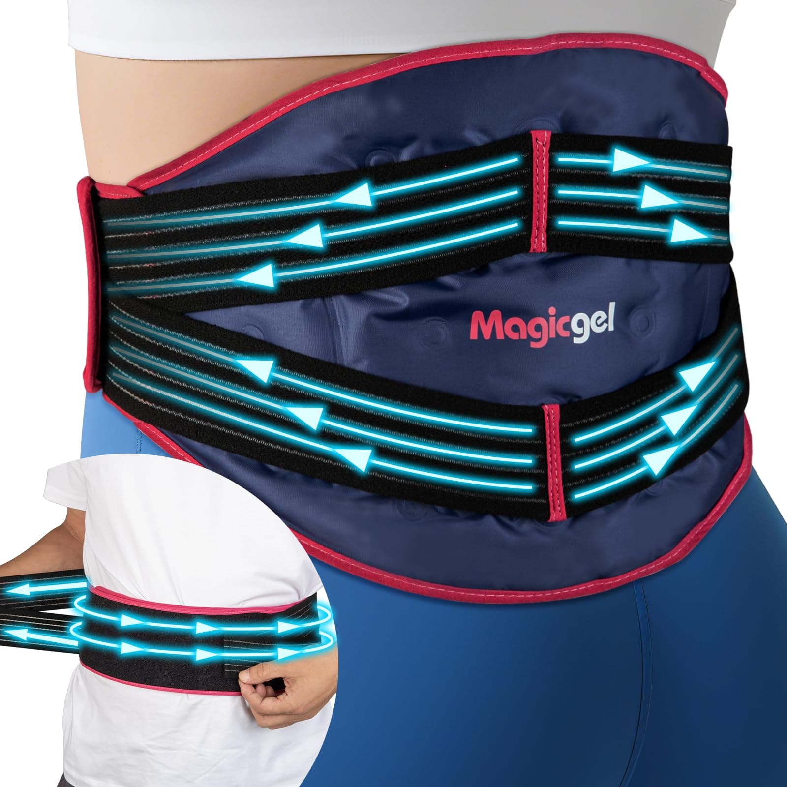 Magic Gel Ice Pack for Back Pain Relief