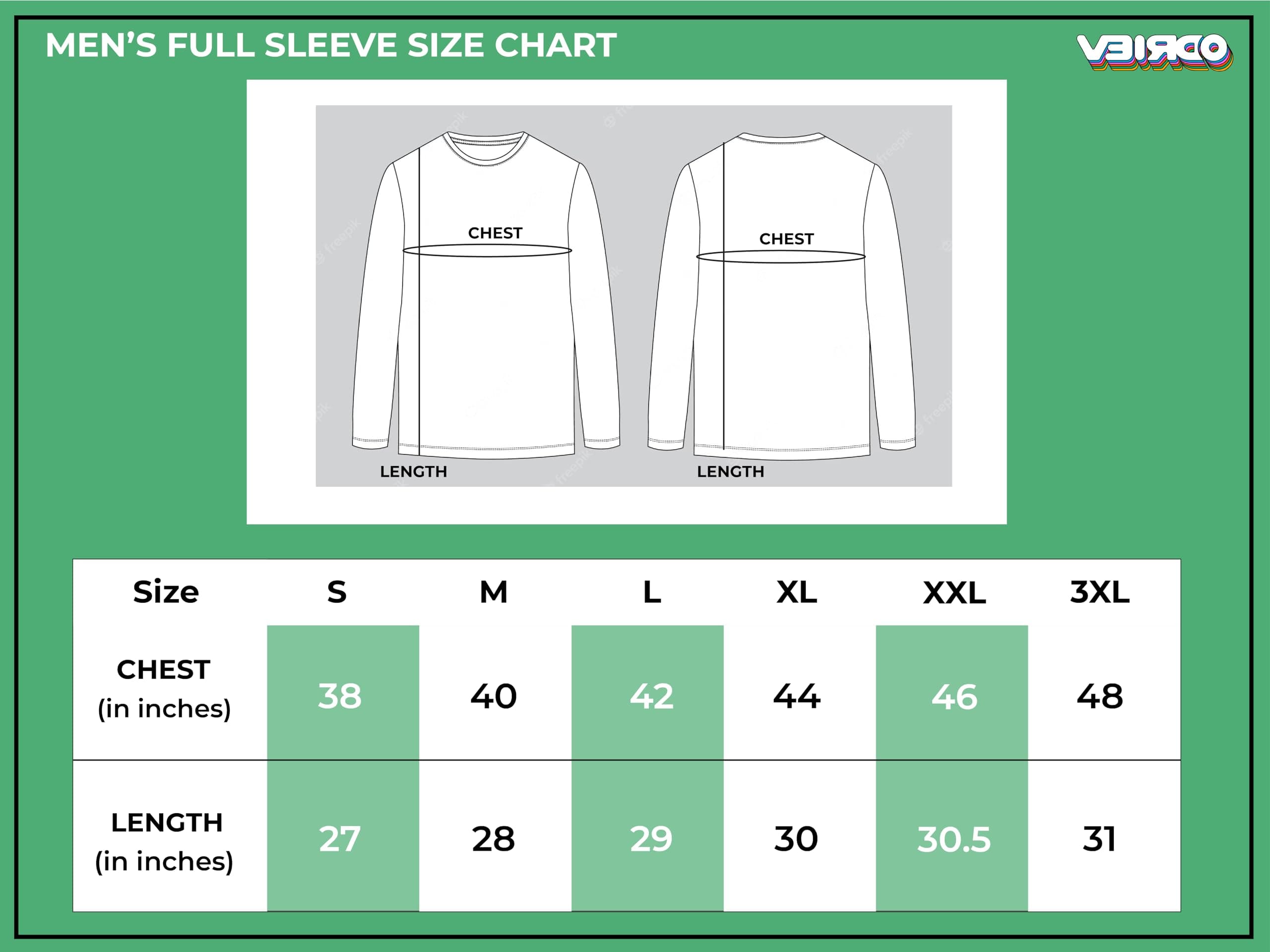 Veirdo® Pure Cotton Round Neck Regular Fit Solid Full Sleeve T-Shirt for Men & Boys (Available in Black, Cork, Green, Maroon, Navy, Swanwhite & White Color)