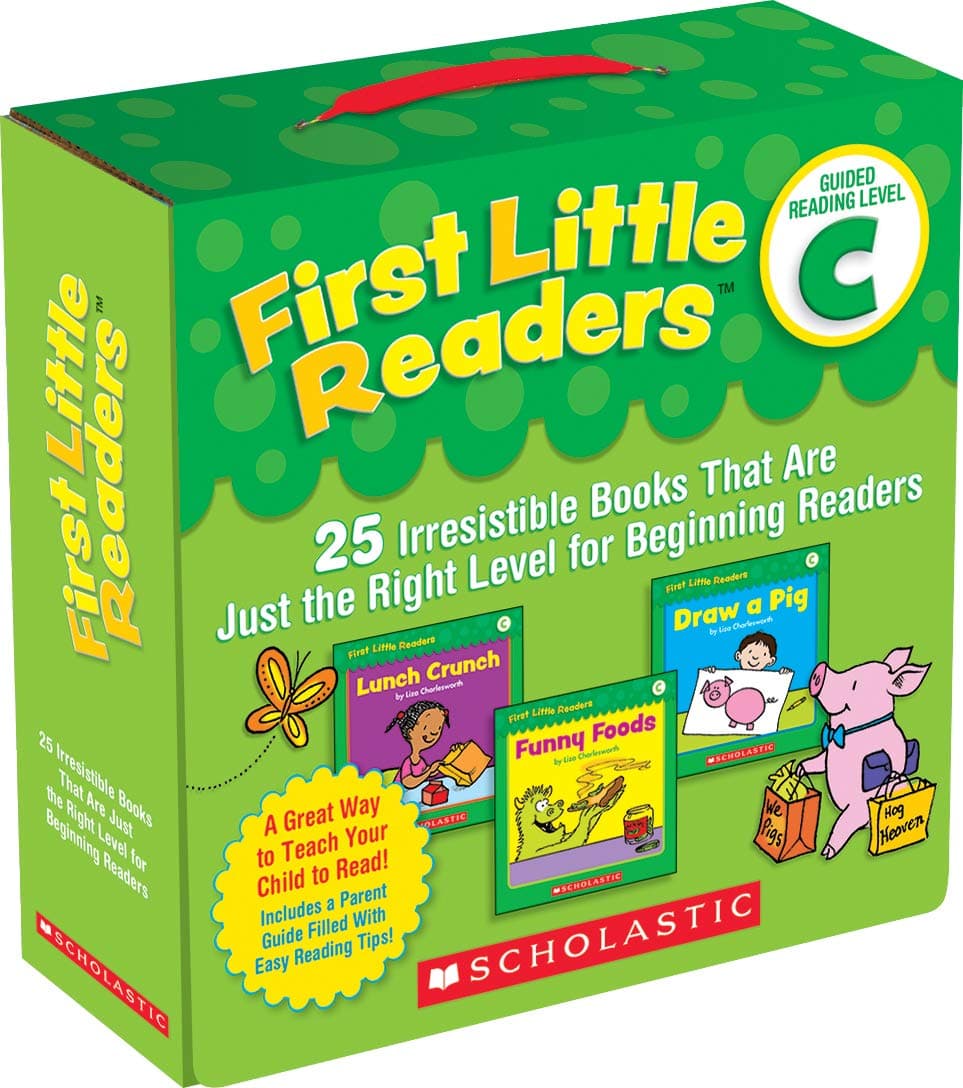 First Little Readers: Guided Reading Level C (Parent Pack): 25 Irresistible Books That Are Just the Right Level for Beginning Readers