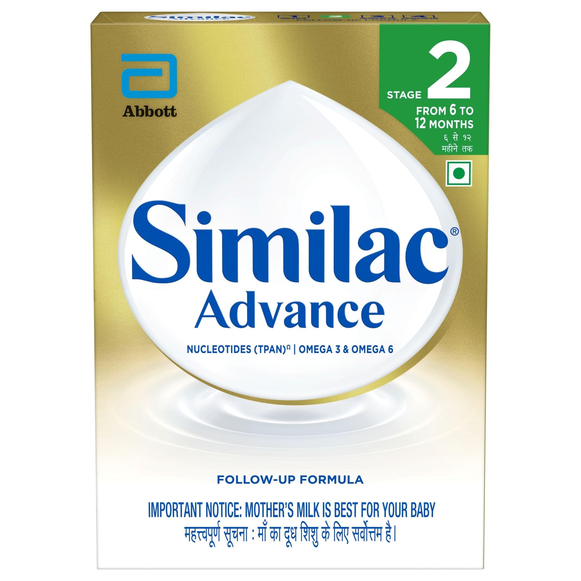 Similac Advance Stage 2 (6 to 12 months) Follow-up Formula -400 Gm Powder Box