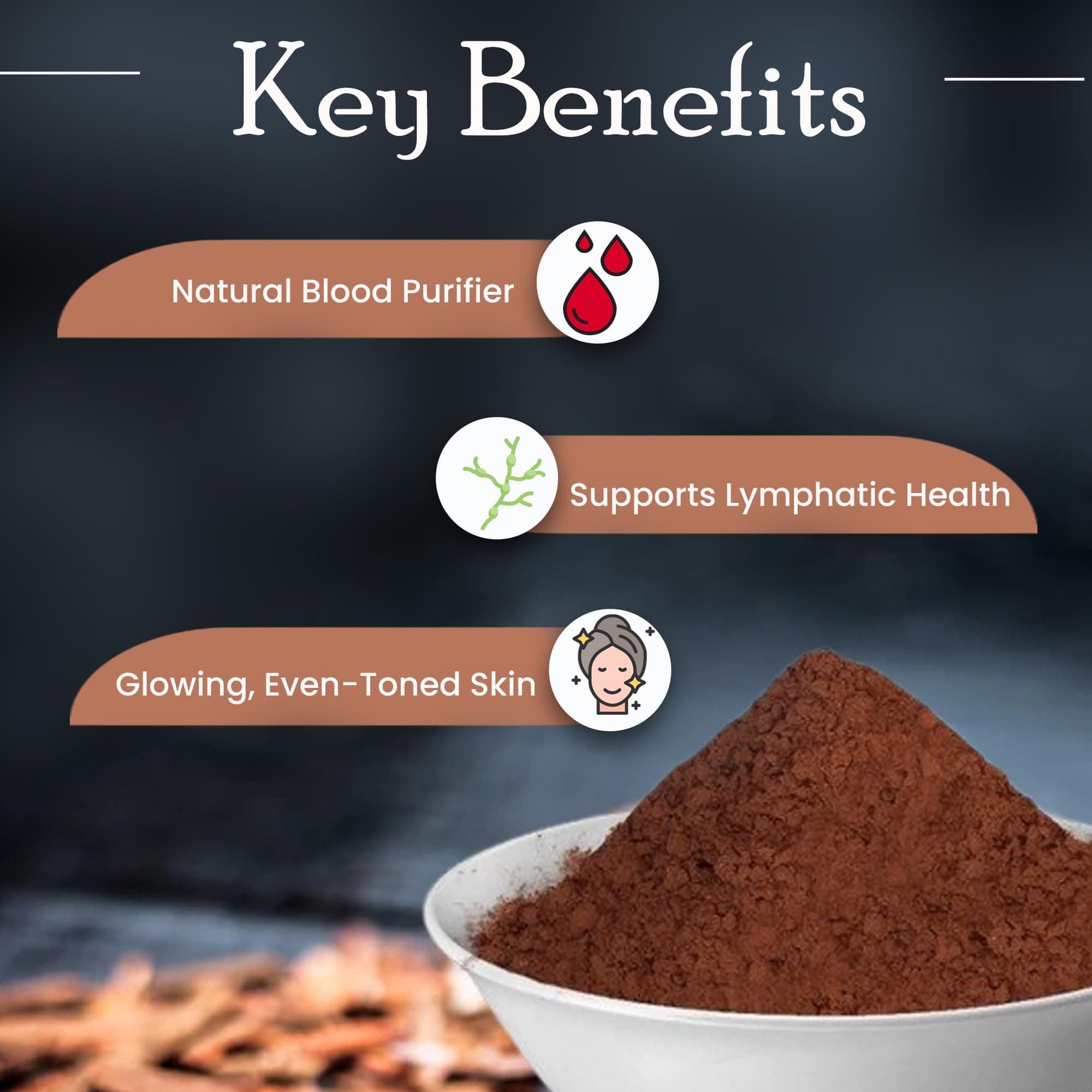 Matritva Care Manjishta Powder (100g) | Ayurvedic Blood Cleanser & Skin Glow Support | Herbal Detox Supplement | Natural Madder Root Powder for Face & Body | Supports Digestion & Women’s Wellness