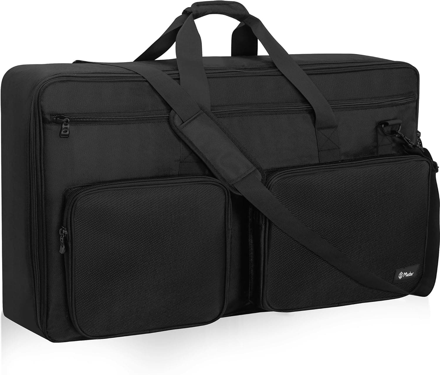 GIG Master DJ Console & Controller Cover/Safety Case/Backpack for Pioneer DJ DDJ-FLX4, Heavy Padded Light Weight with Double Pocket (Black)
