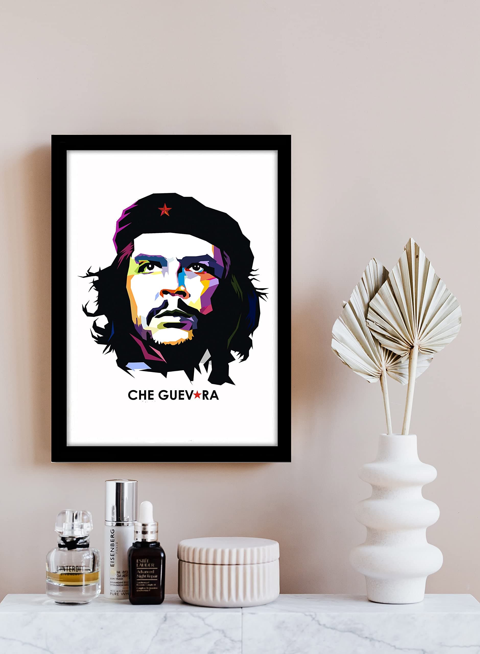 Good Hope Che Guevara Framed Poster (10 X 13-inch Multicolor)