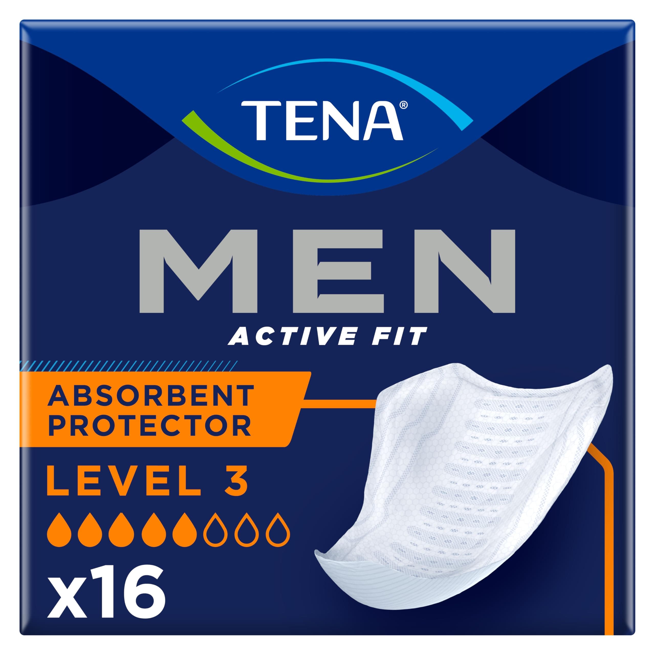 TENA FOR MEN LEVEL 3 16 UN by TENA