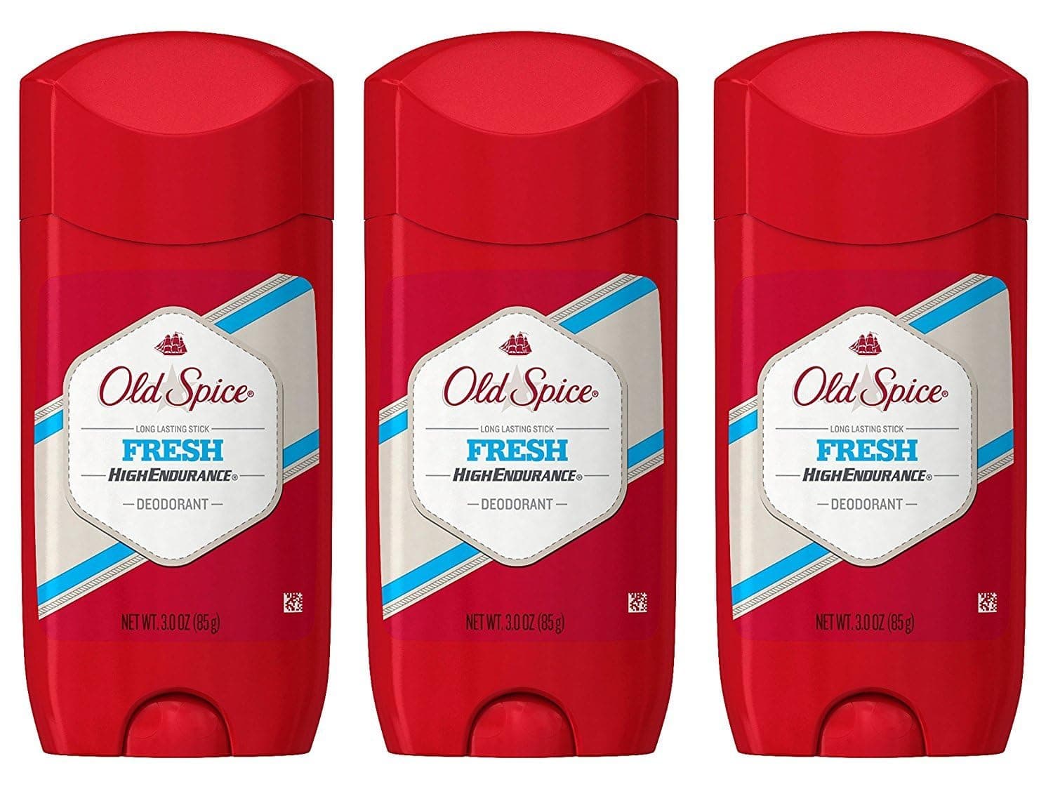 Procter Gamble Old Spice High Endurance Long Lasting Deodorant Fresh 3 Ounce (Pack of 3).
