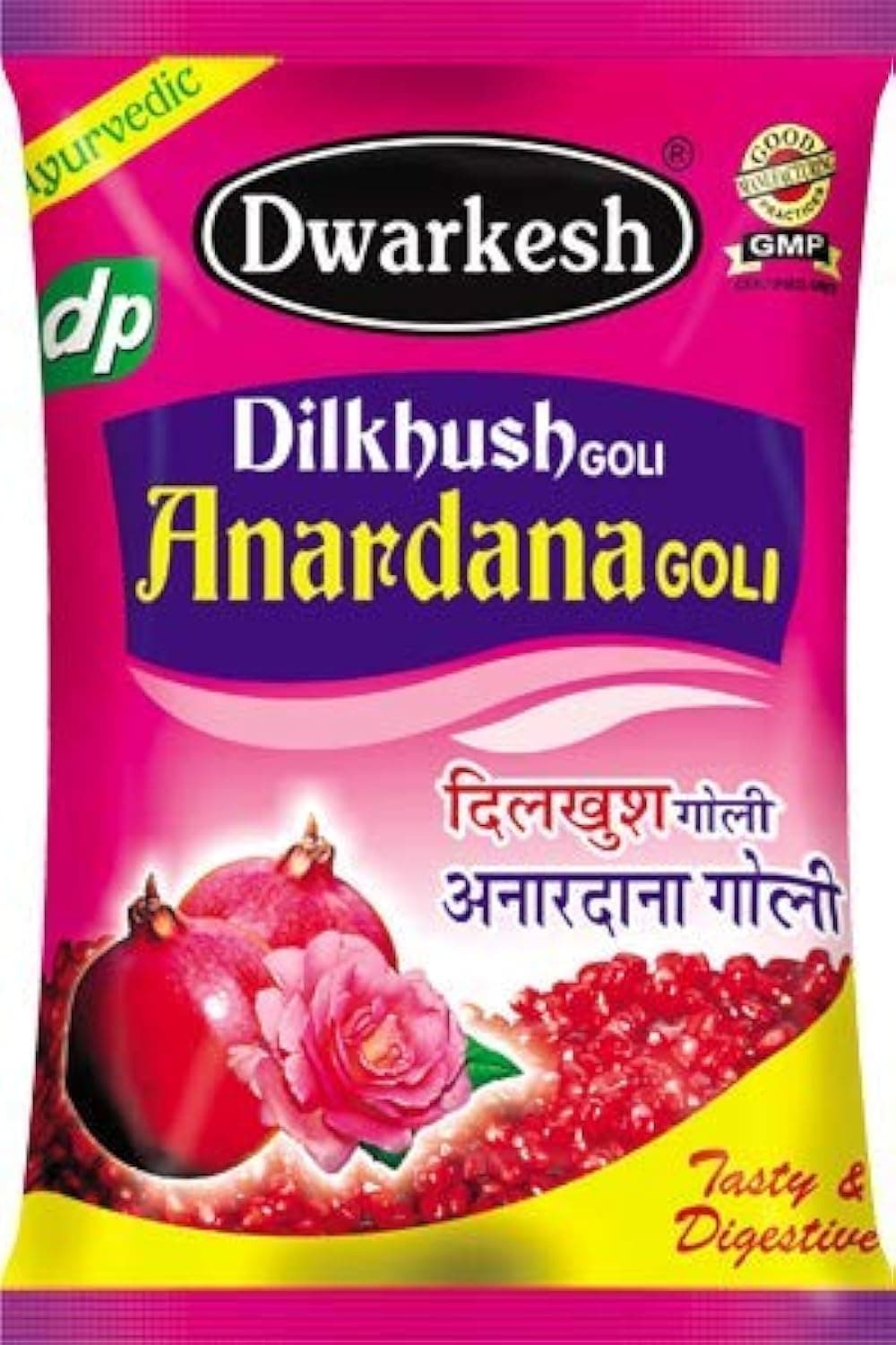 Dwarkesh Ayurved Dilkhush Anardana Goli (500 g)