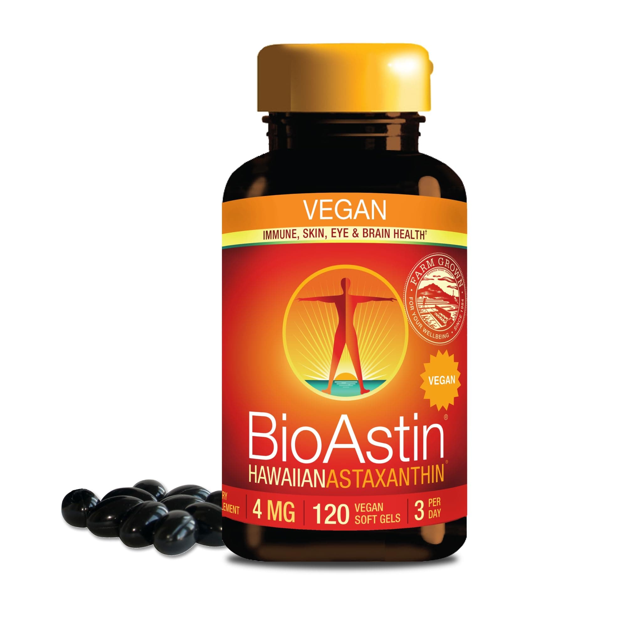 Nutrex Hawaii, BioAstin, 4 mg, 120 Vegan Soft Gels