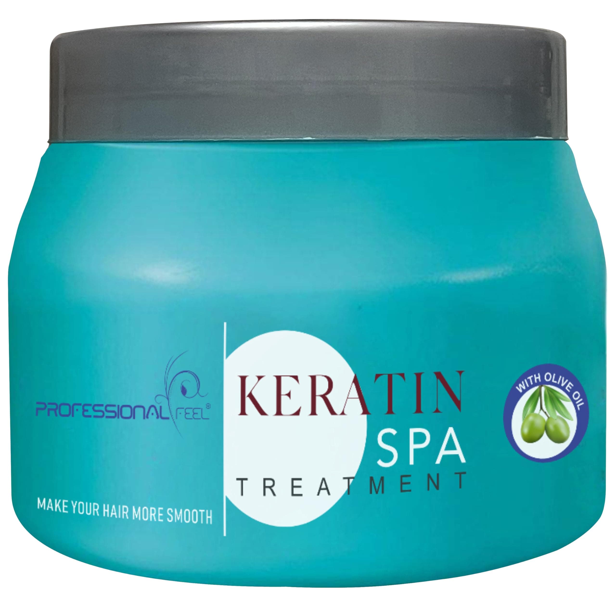 Professional Feel Keratin Hair Spa Treatment, Total Repair Real Hair Spa For More Hair Smooth & Silky (500 Gm)