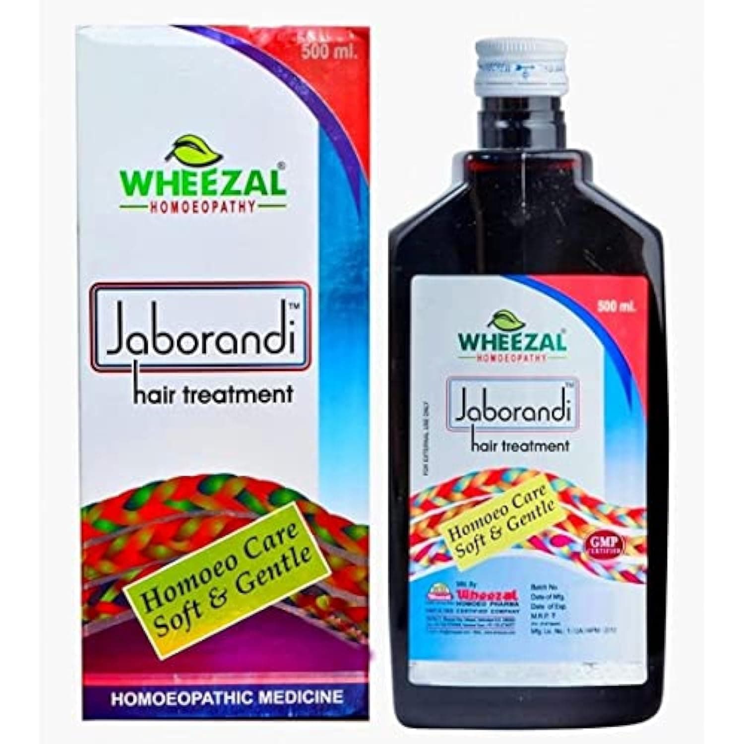 Wheezal Jaborandi Hair Treatment Oil 500ml. (PACK OF TWO)