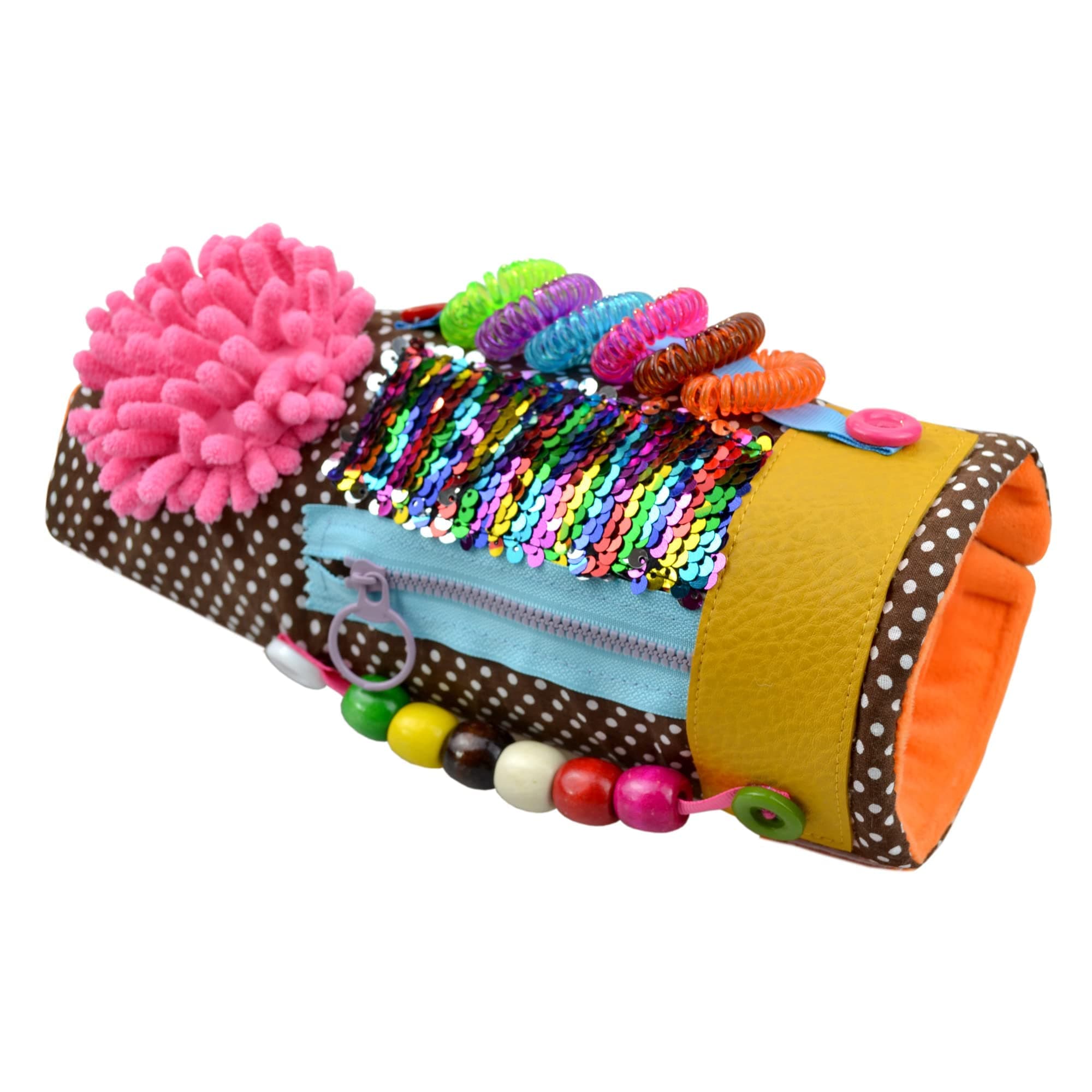 Fidget Sleeve for Alzheimer Dementia Patients Anxiety Relief Therapeutic Tool Sensory Hand Exercise Toys