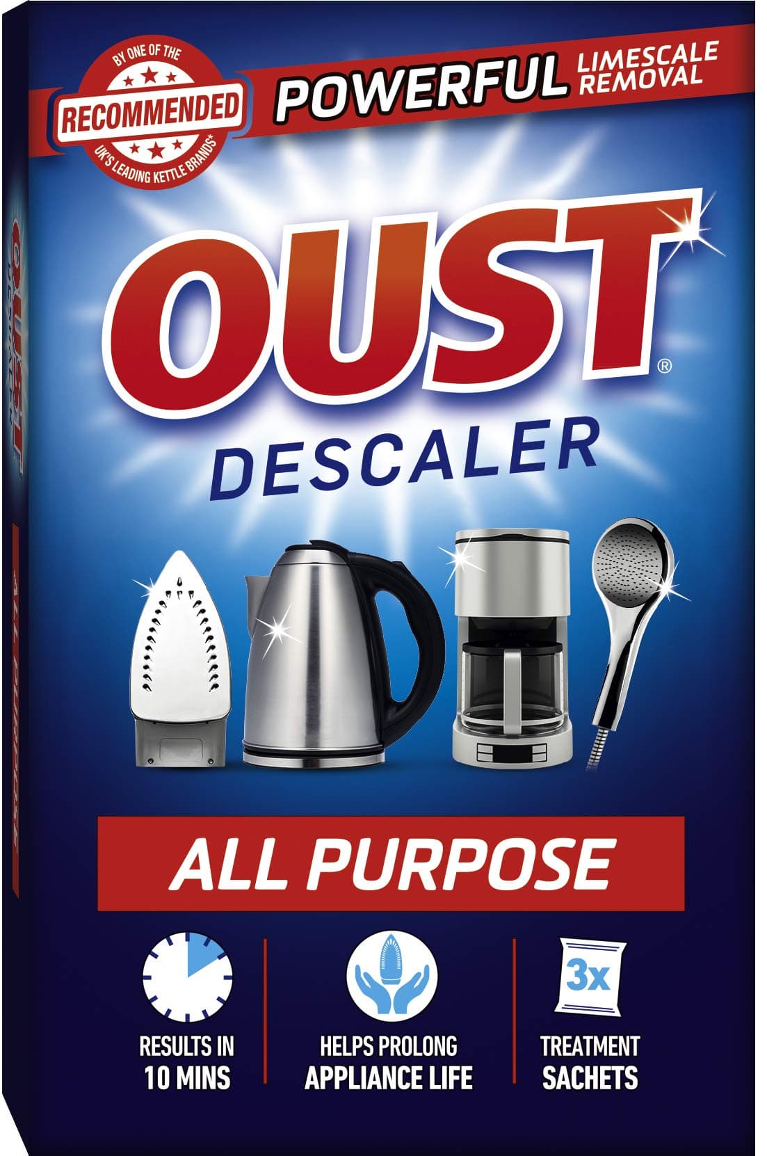 Oust All Purpose Descaler Scahet - 75 ml