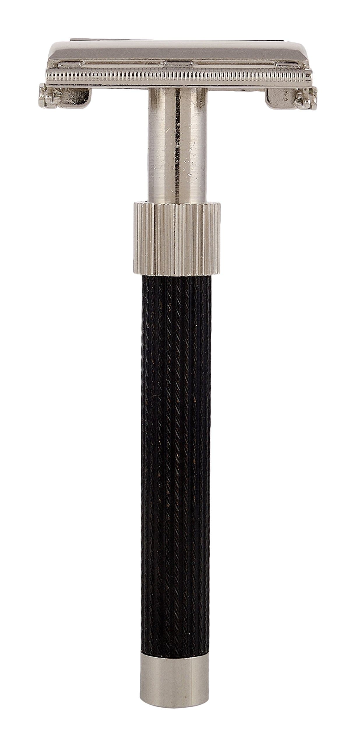 Romer-7 Viceroy BK Butterfly Open BRASS Double Edge Safety Razor + SS Blade