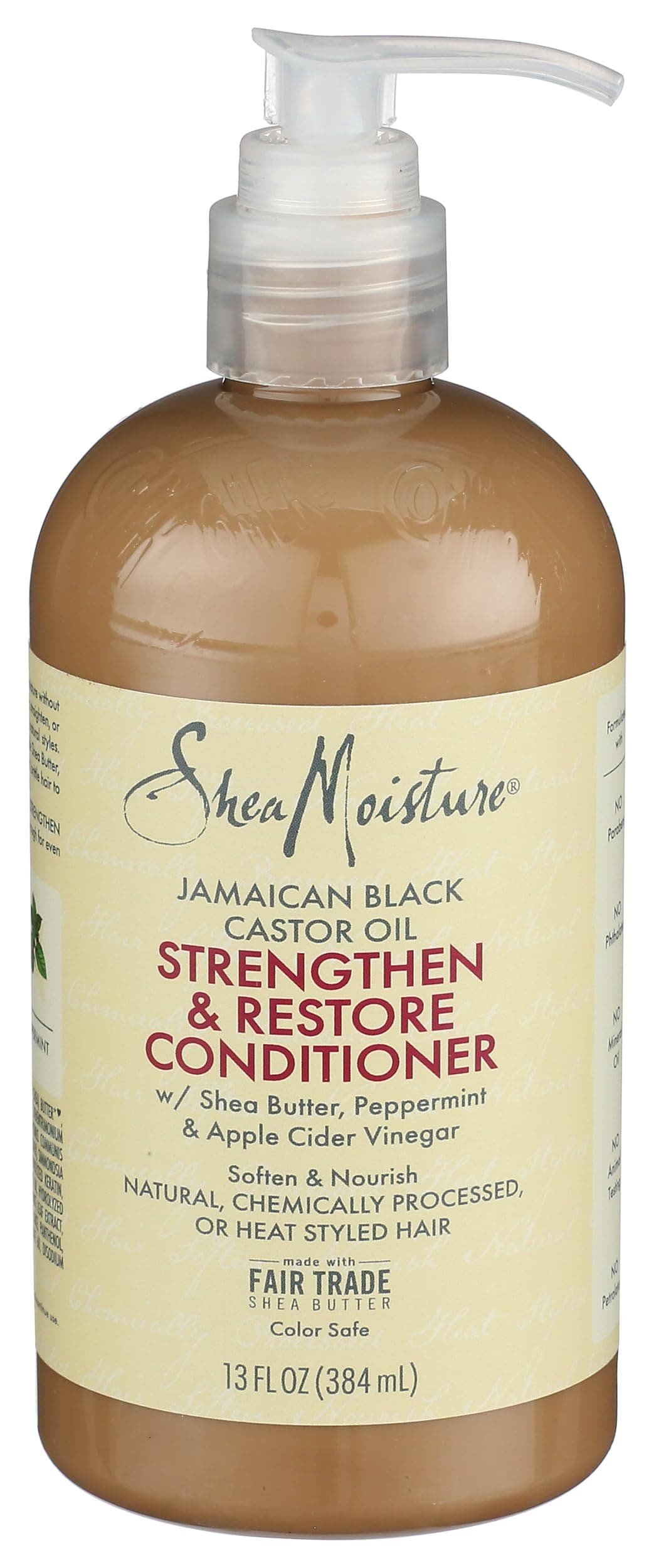 Shea Moisture Jamaican Black Castor Oil Grow & Restore Rinse Out Conditioner, 384 ml