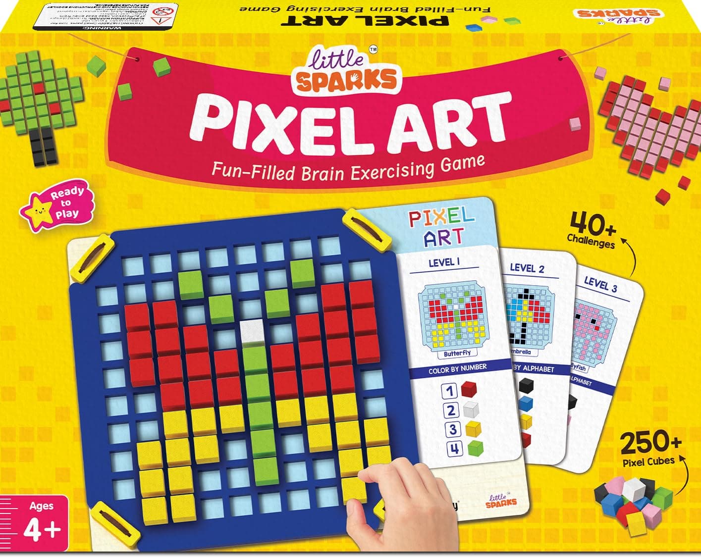 Smartivity Pixel Art Puzzle Educational Toy for Kids 4-8 Years