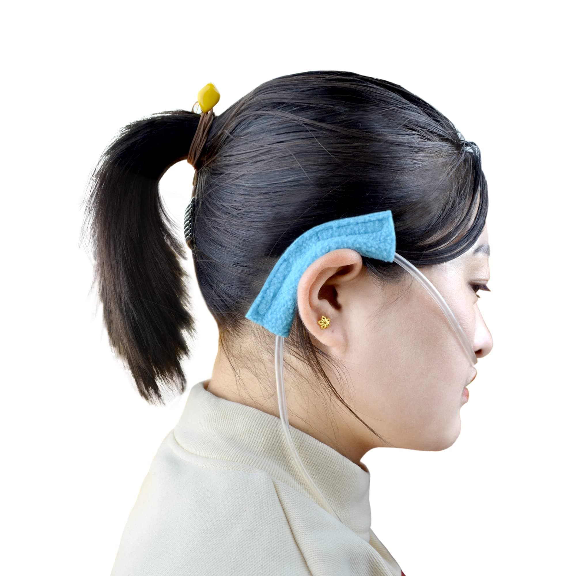 4 Pack Nasal Cannula Ear Cushions Soft Cannula Ear Protector for Oxygen Users to Prevent Ear Soreness