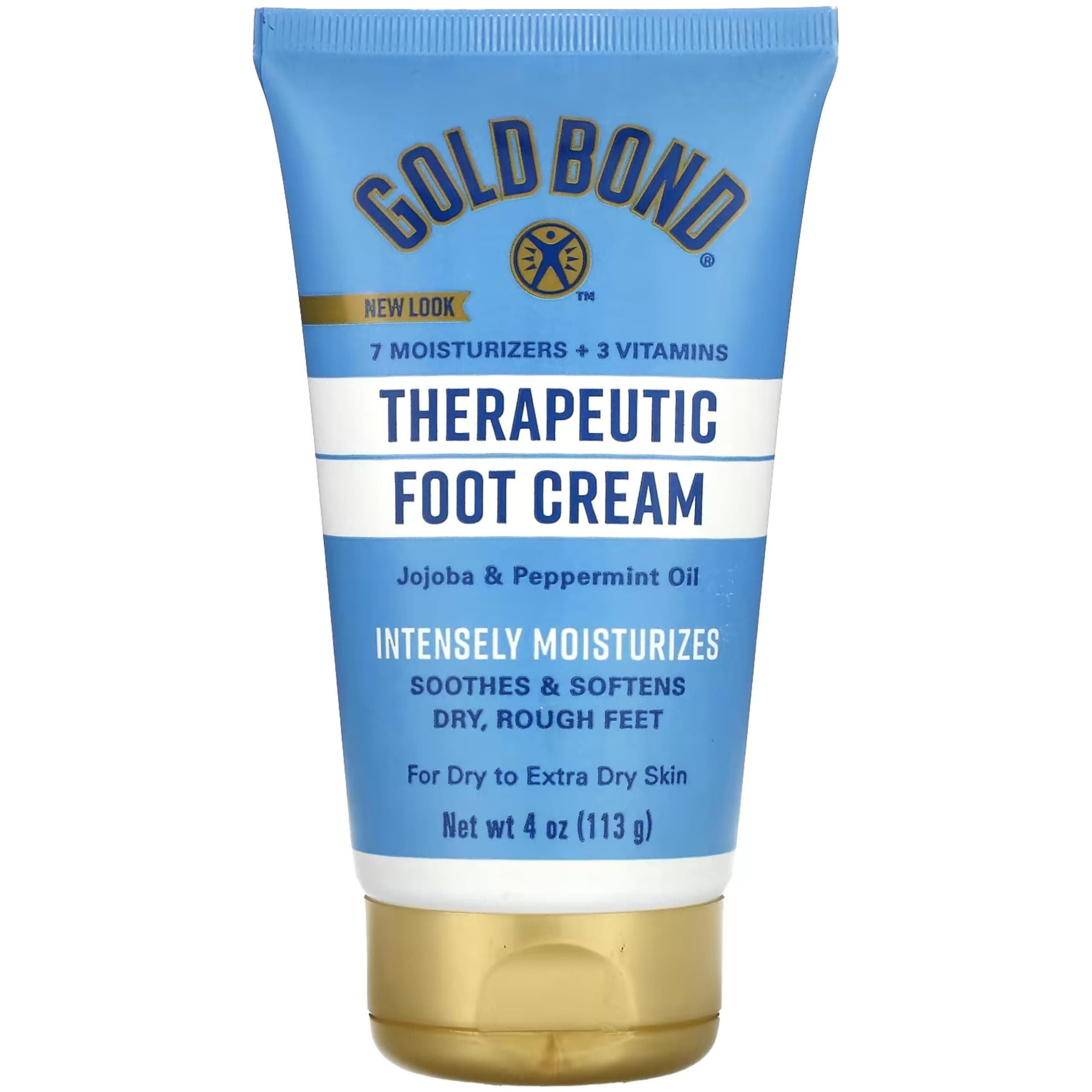 Gold Bond Foot Cream, Triple Action Relief 4 Fl Oz / 118 Ml
