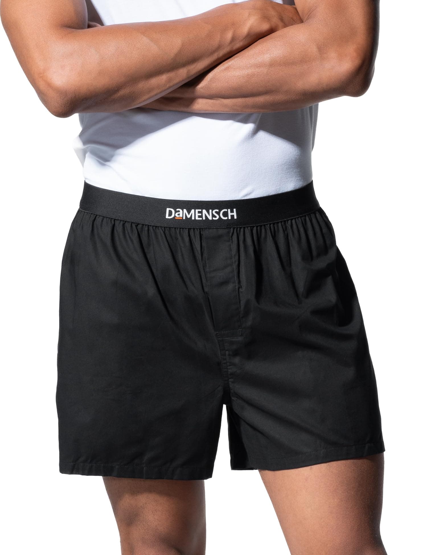 DAMENSCH BREEEZE Men's Ultralight Cotton Inner Boxers-Pack of 1-Midnight Violet-Medium