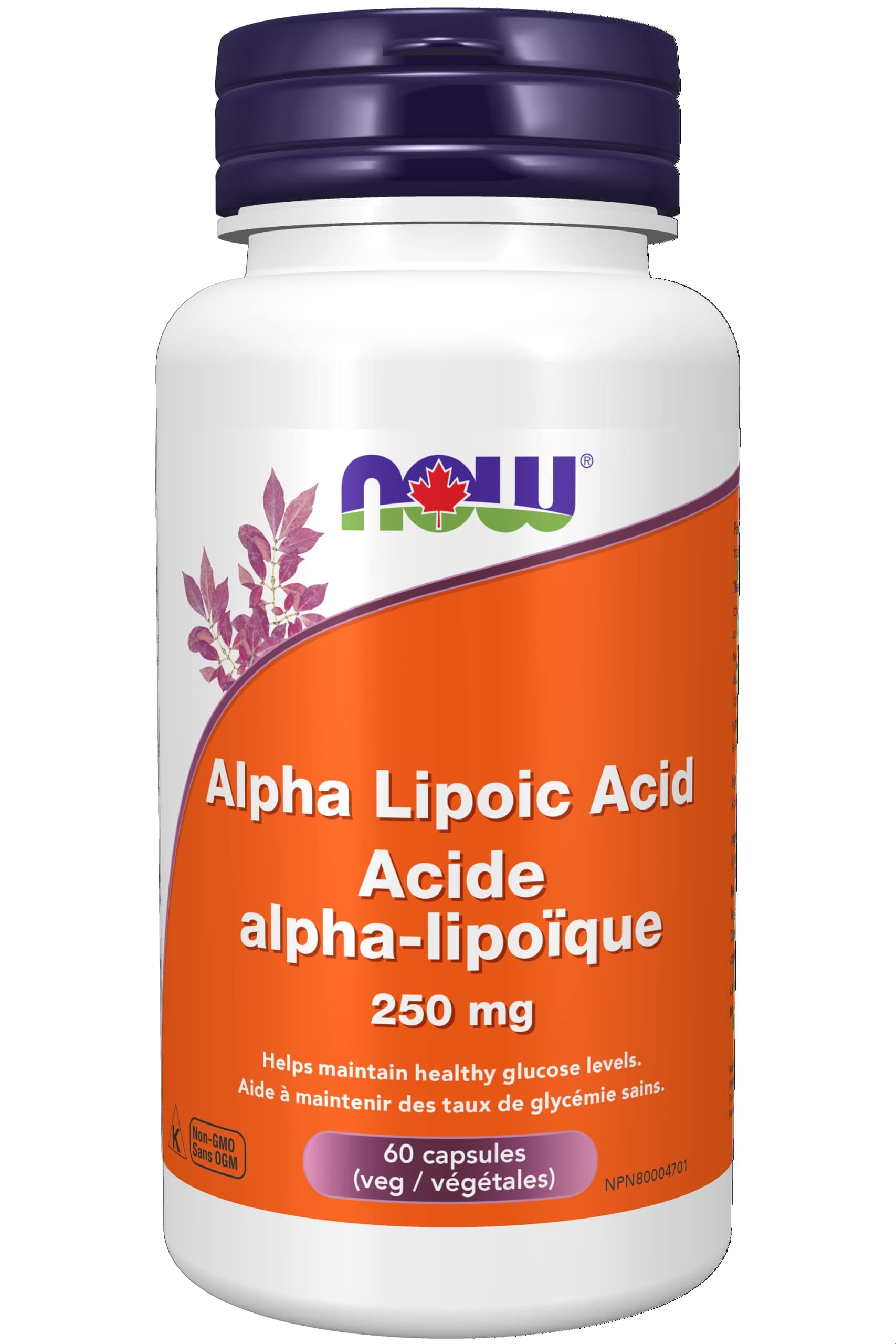 Now Foods Alpha Lipoic Acid 250Mg 60Vcap