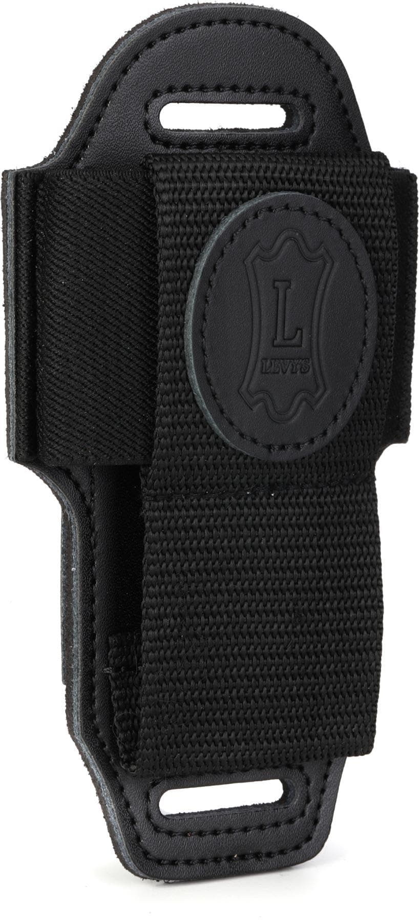 Levy's Leathers Wireles Receiver Holder For Guitar,Black