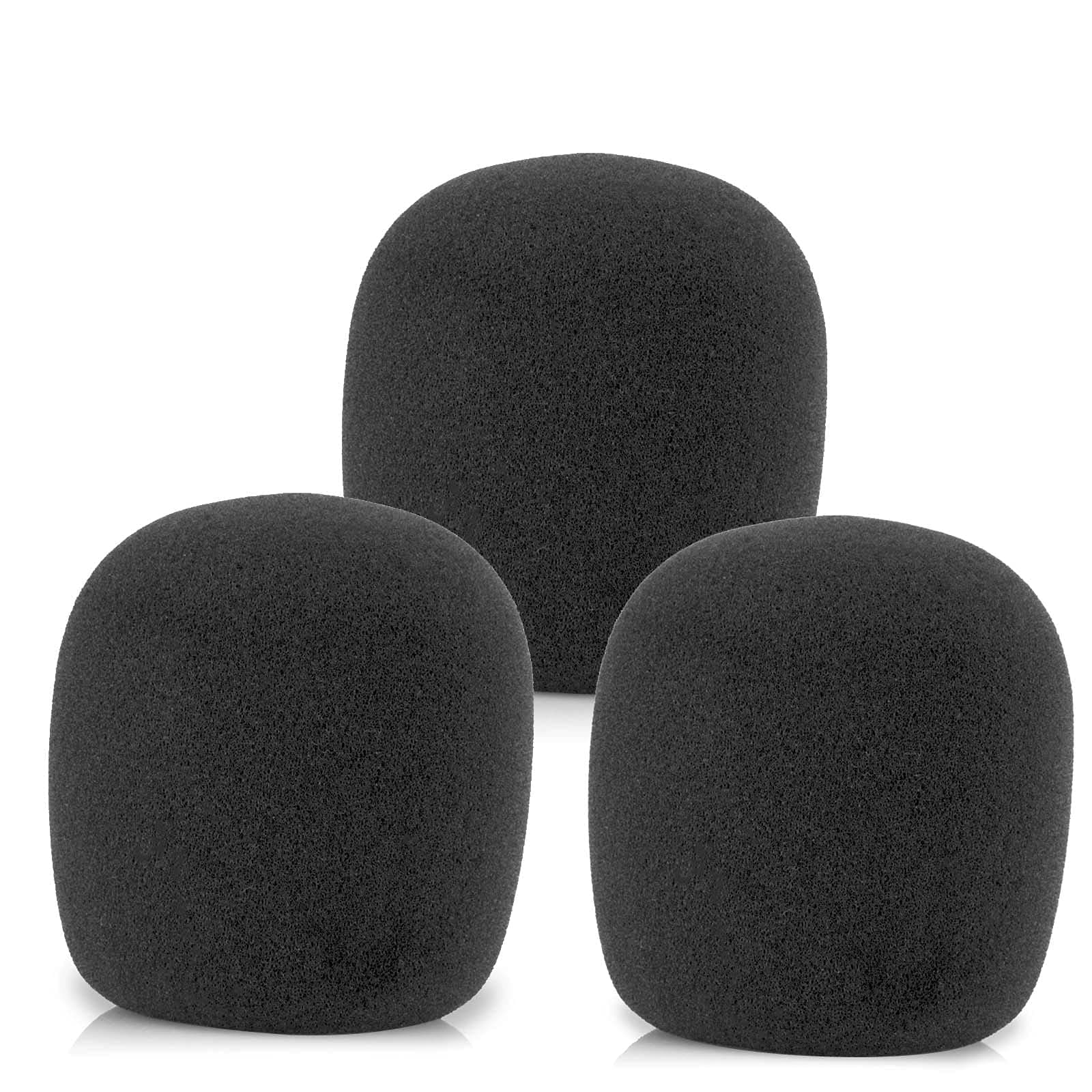 XM8500 Pop Flter, Windscreen Replacement for Behringer XM8500 Microphone Cover, Black Noise-cancellation Windsock Cover 3-pack - LEFXMOPHY