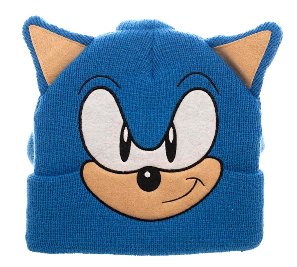Bioworld Sonic The Hedgehog 3D Collectors Edition Costume Beanie Blue
