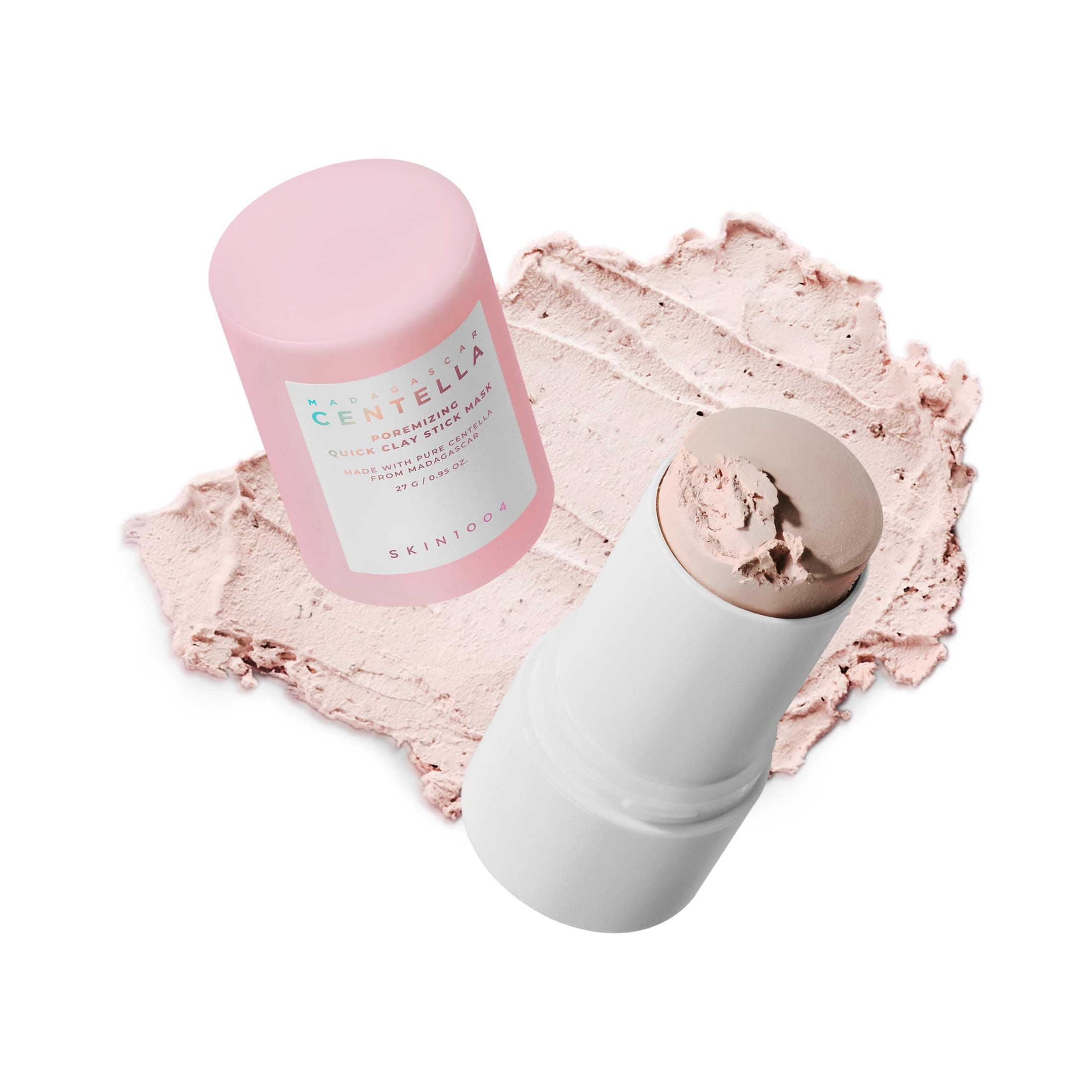 SKIN1004 Madagascar Centella Poremizing Quick Clay Stick Mask 27g – Face Mask with 5 Clays & Red Bean Powder for Pore Care, Oil Control, Blackhead Removal & Skin Soothing Korean Skincare